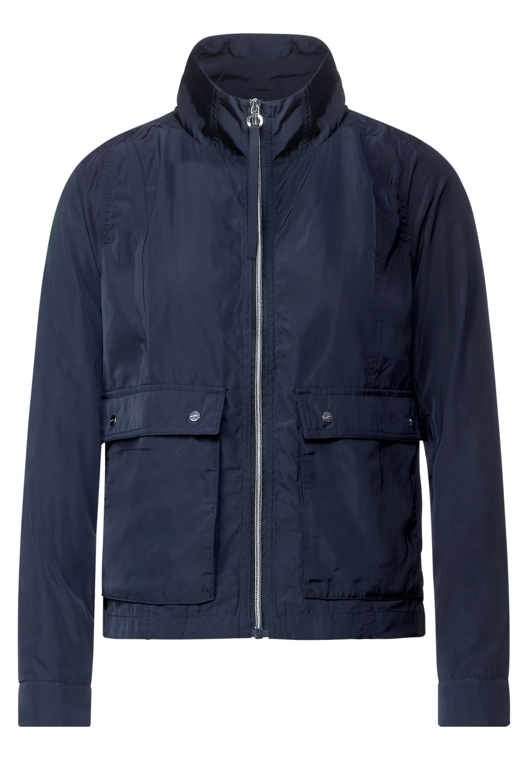 STREET ONE Windbreaker, ohne Kapuze, in Unifarbe