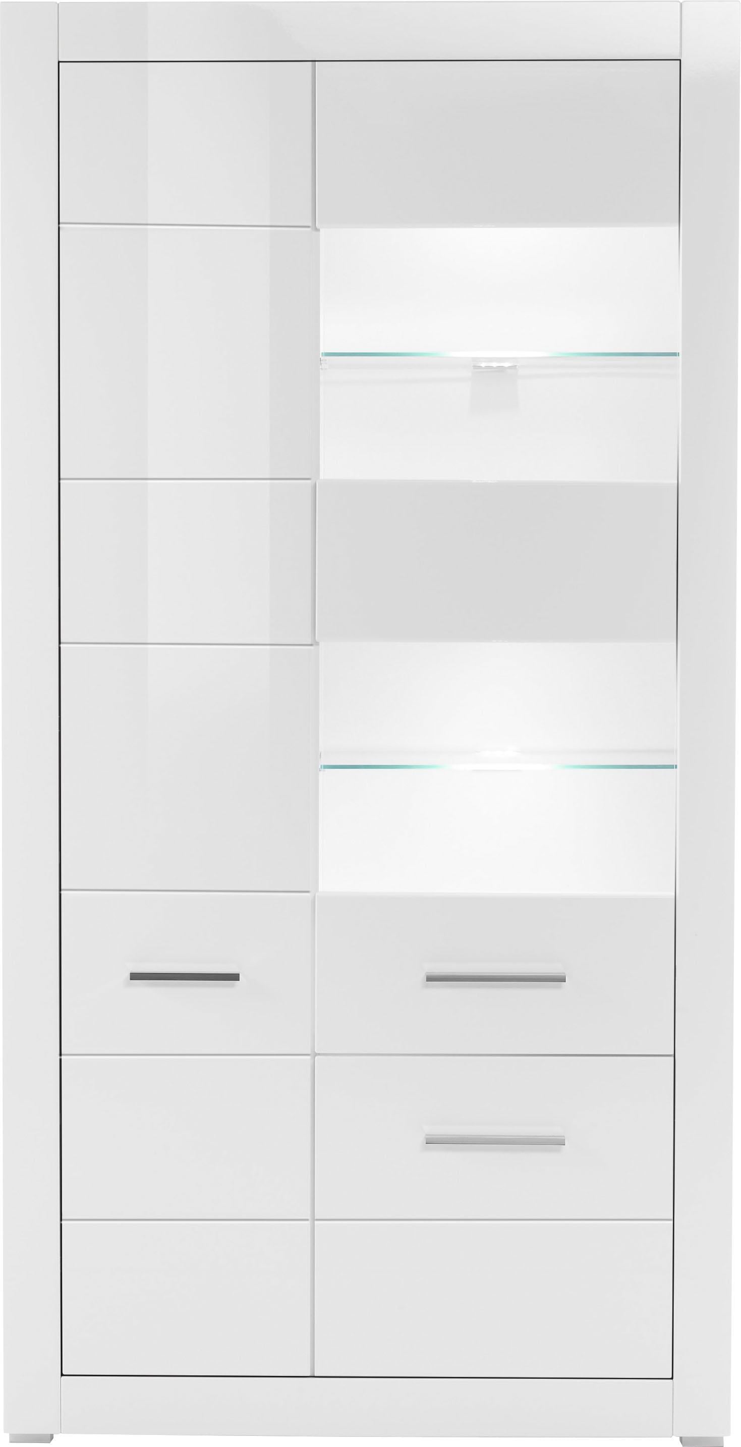 INOSIGN Vitrine »BIANCO«, Höhe 198 cm