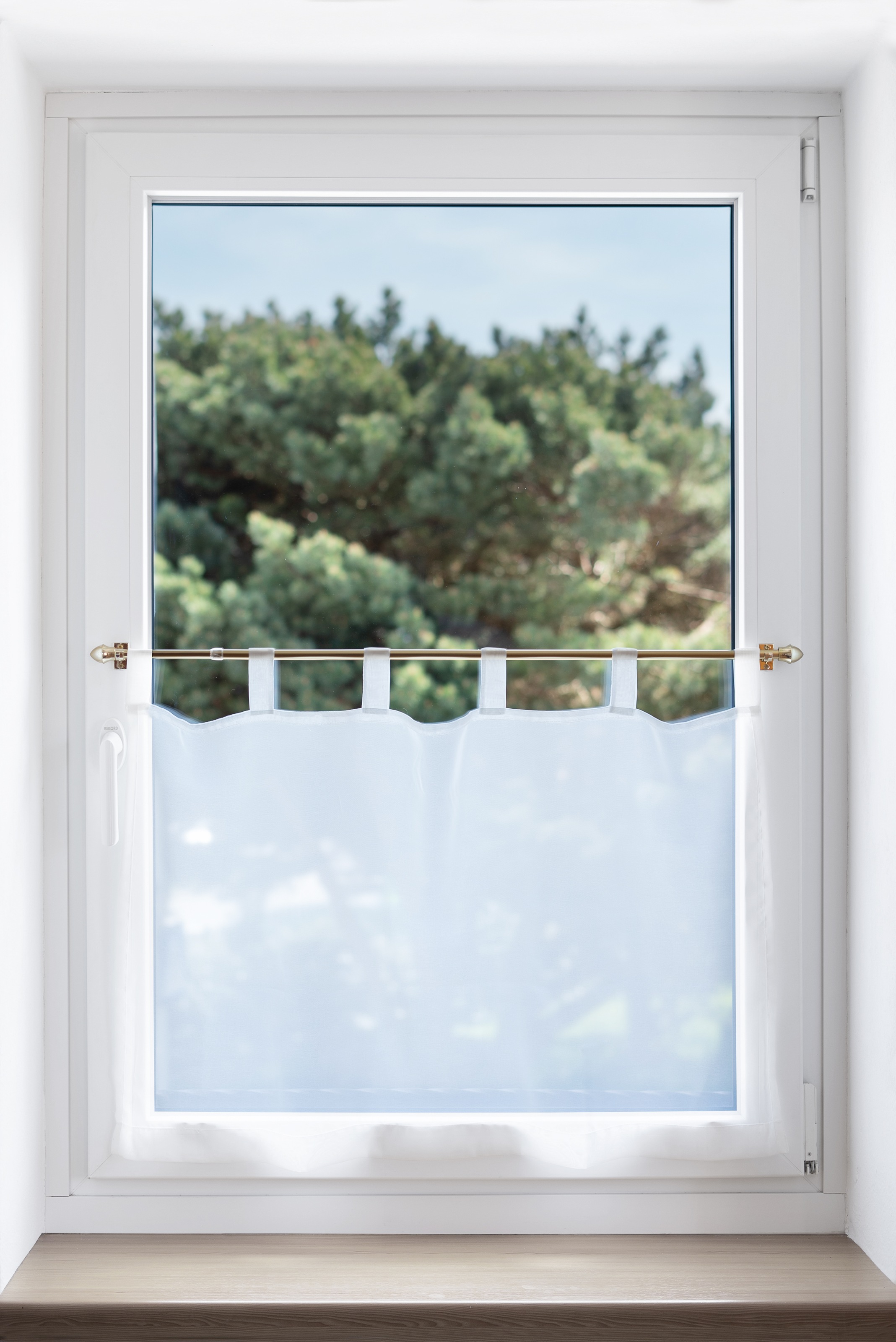 GARESA Scheibenstange "BAROCK" Ø 13 mm 1 läufig-läufig ausziehbar Montage z günstig online kaufen