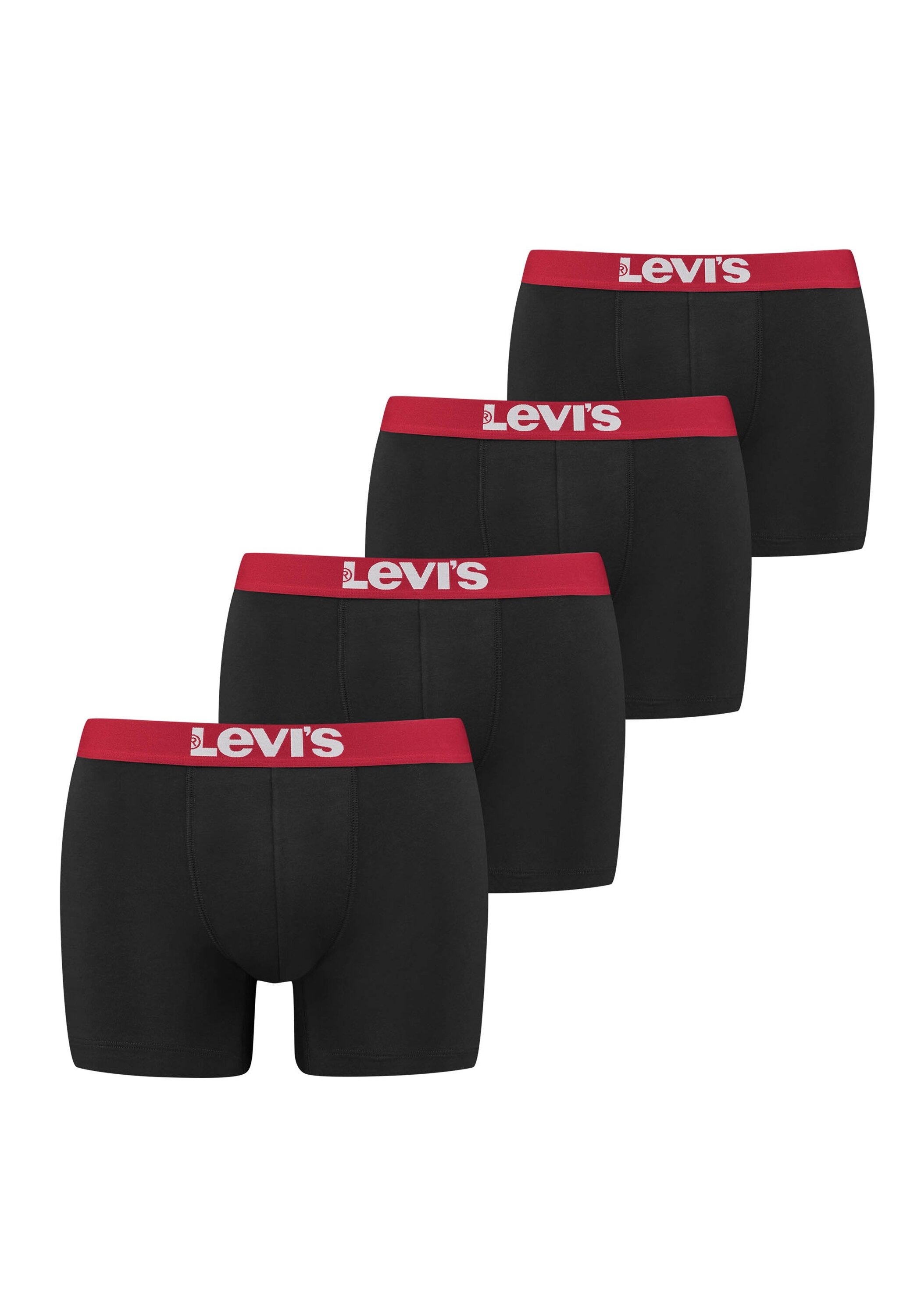 Levi's® Boxershorts »Boxershort SOLID BASIC BOXER BRIEF ORG CO 4P ECOM 8er Pack«