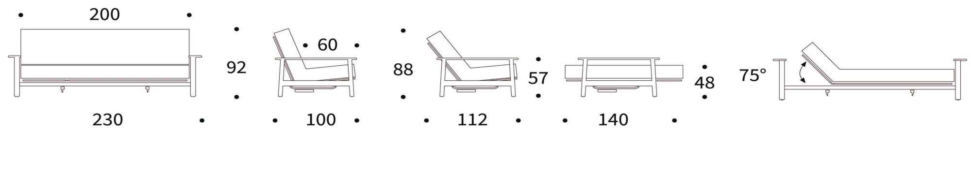 INNOVATION LIVING ™ Schlafsofa »Balder Softspring, mit Gestellbezug, Armlehnen,«, vollwertiger Bettersatz, hochwertige Matratze durchgehendem Lattenrost