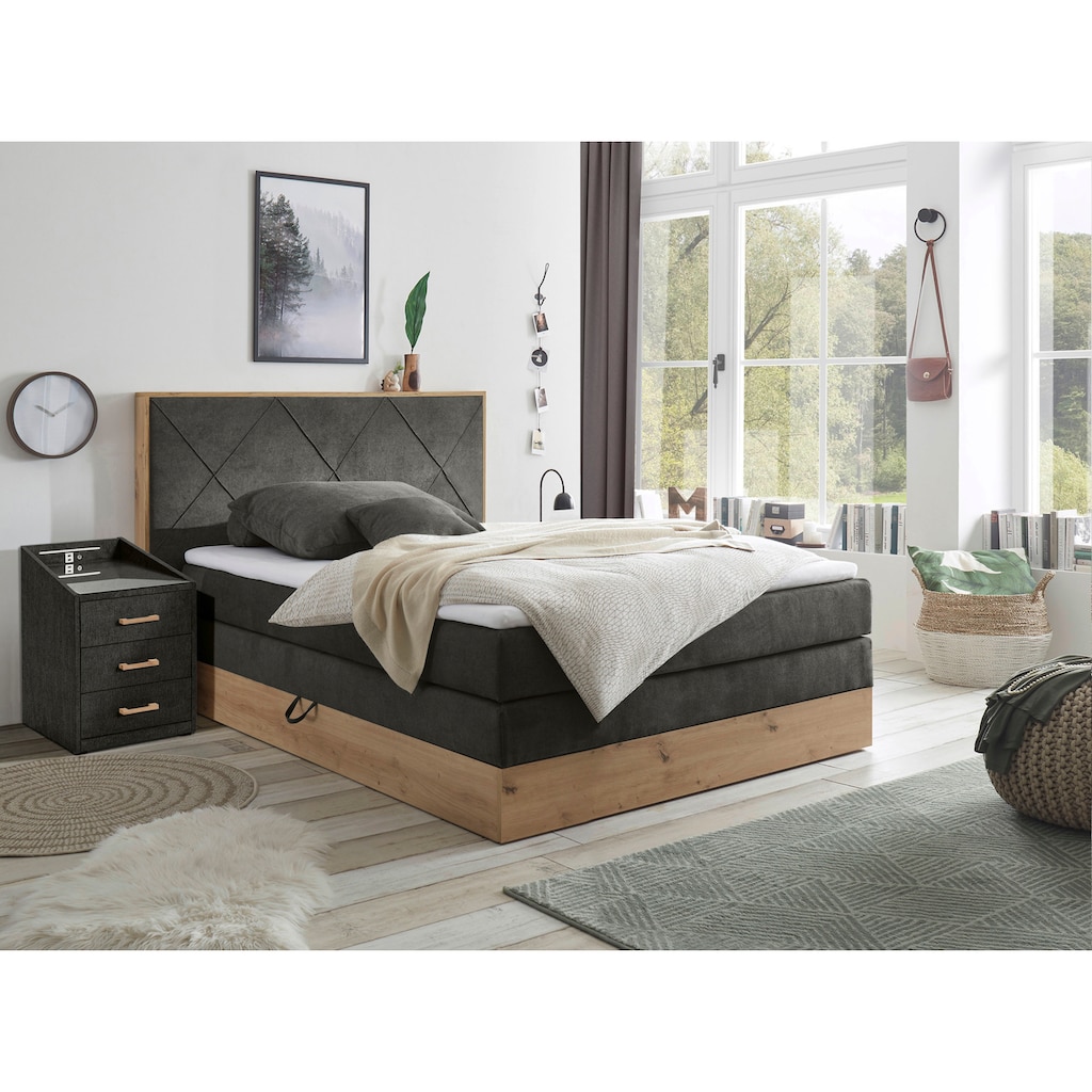 ED EXCITING DESIGN Boxspringbett »Bellevue«