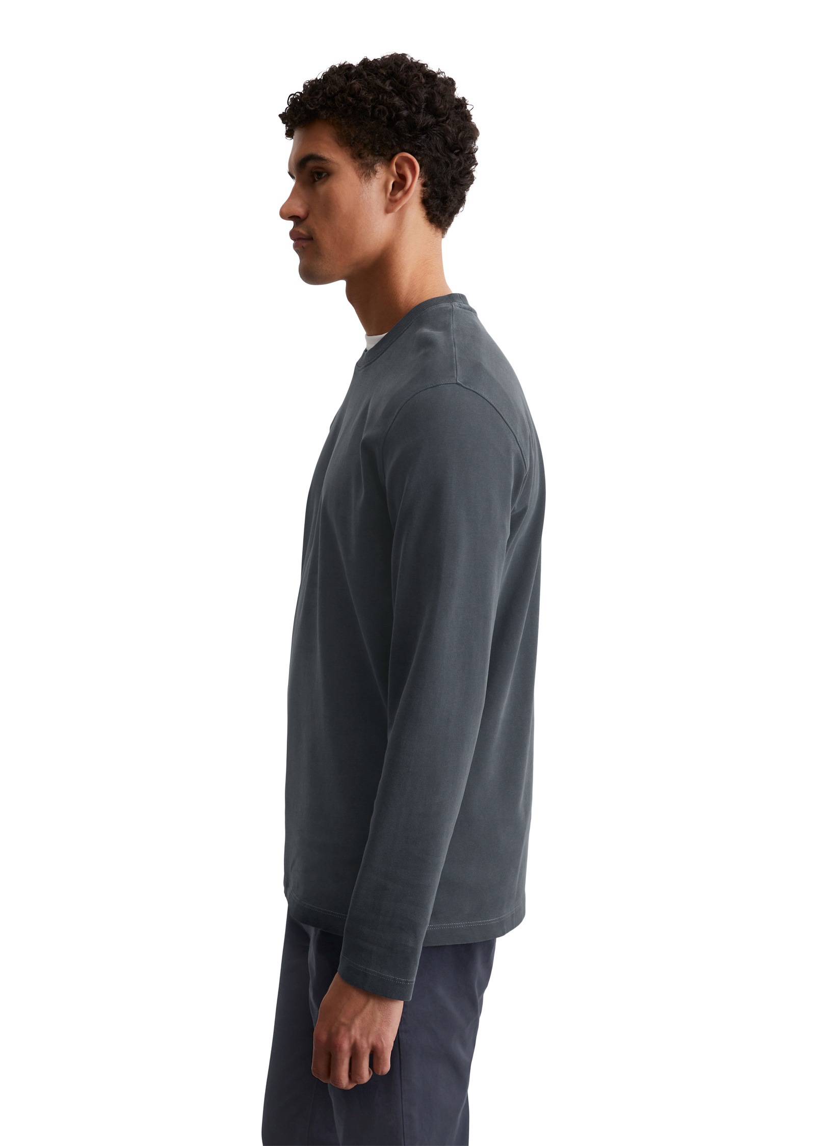 Marc OPolo Langarmshirt "aus Organic Cotton" günstig online kaufen