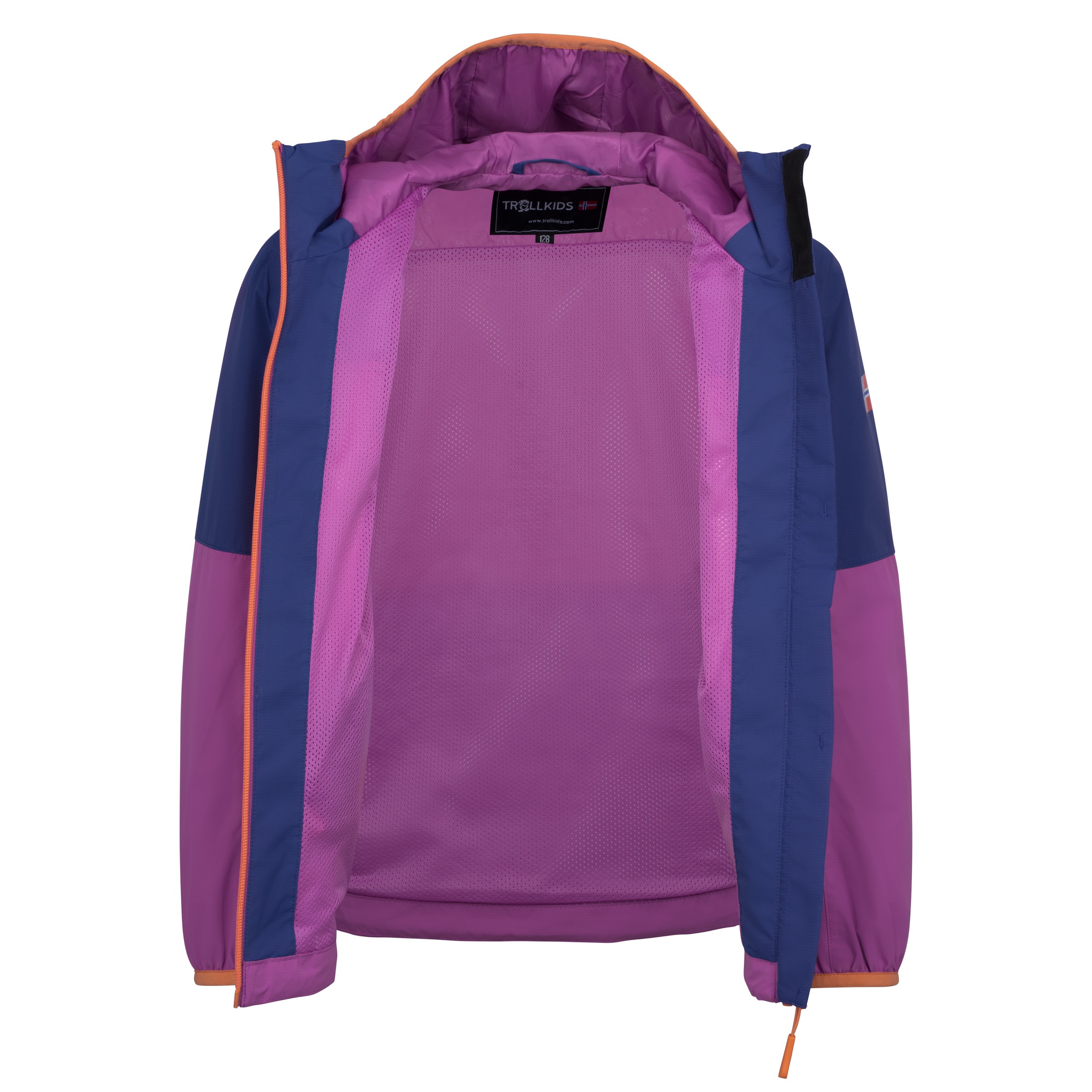 TROLLKIDS Regenjacke »Kids Bjordal Jacket« für Kinder und Jugendliche, mit Reißverschluss, wasserdicht, winddicht
