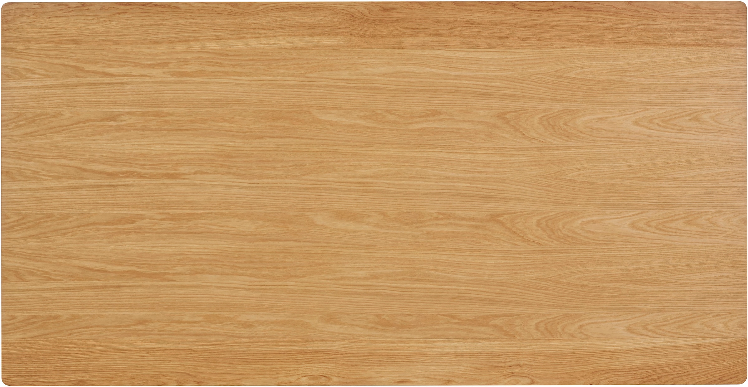 OTTO products Esstisch »Flemming«, Massivholz Eiche, 175 cm oder 225 cm, elegant gewölbte Tischplatte