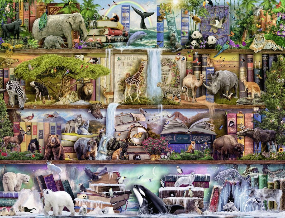 Ravensburger Puzzle »Aimee Stewart, Großartige Tierwelt«, Made in Germany
