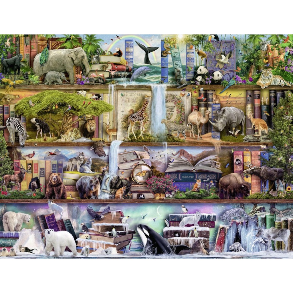 Ravensburger Puzzle »Aimee Stewart, Großartige Tierwelt«