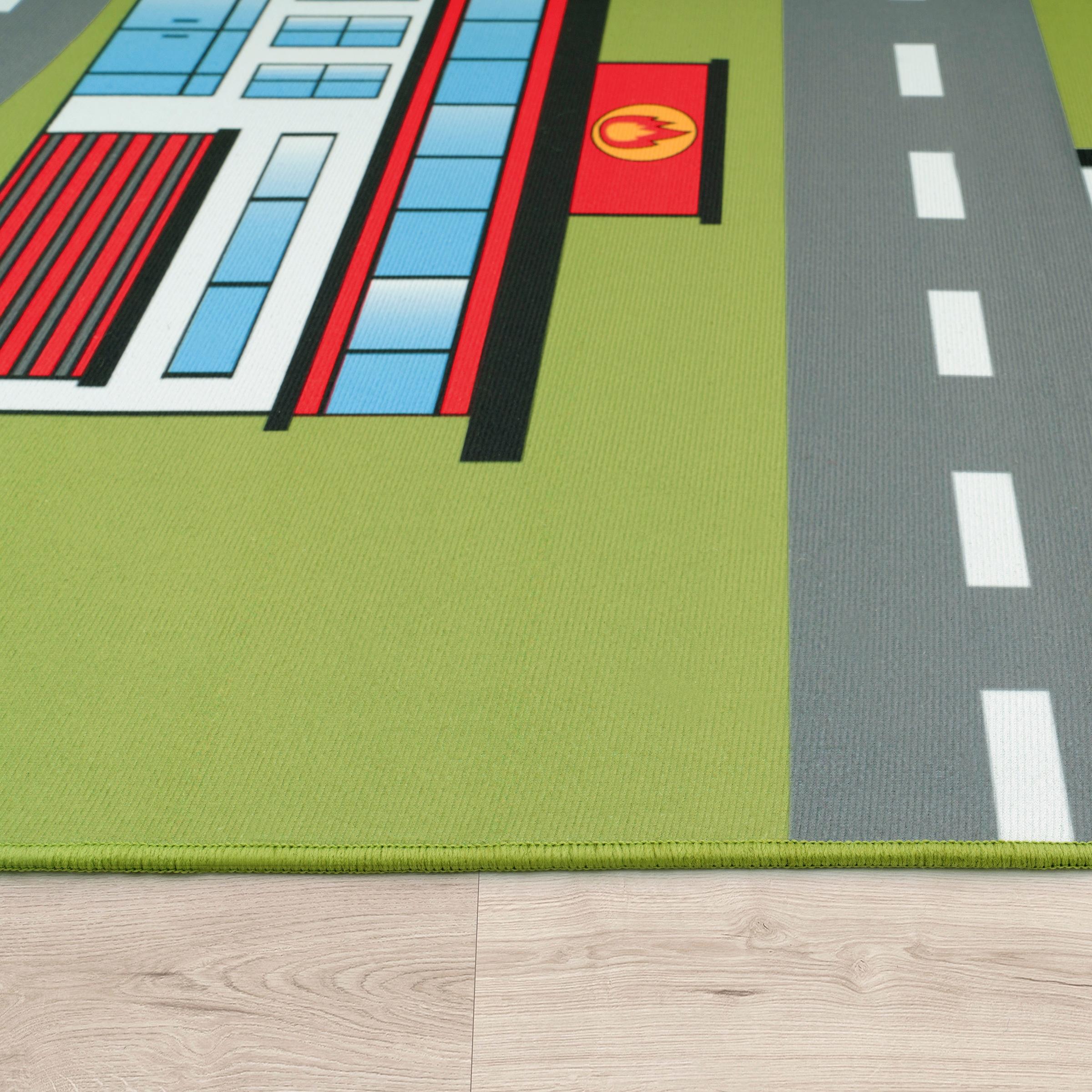 Paco Home Kinder-Teppich, Teppich Mit Straßen-Design und Auto