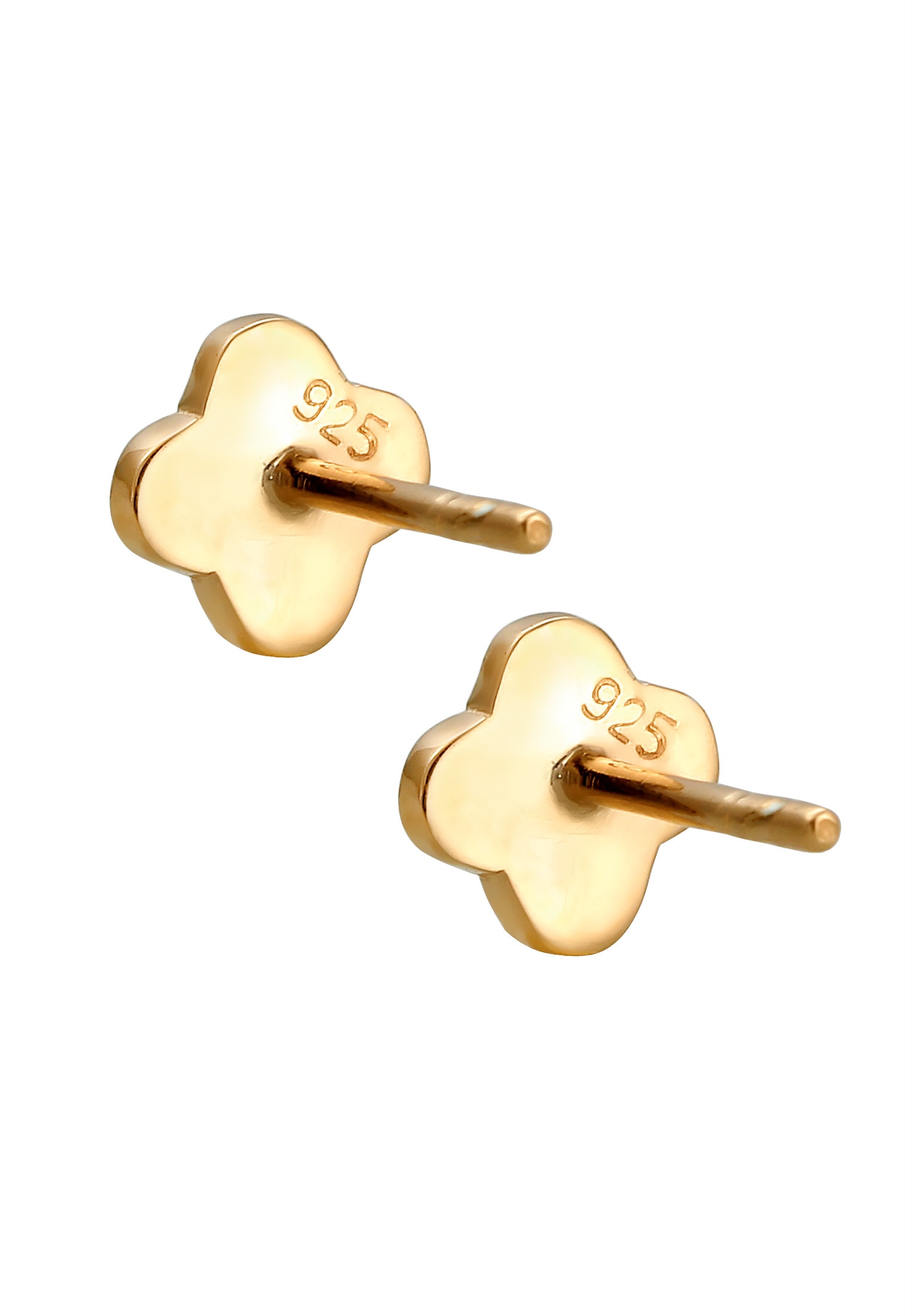 Elli Paar Ohrstecker »Ohrstecker Kleeblatt 925 Sterling Silber«