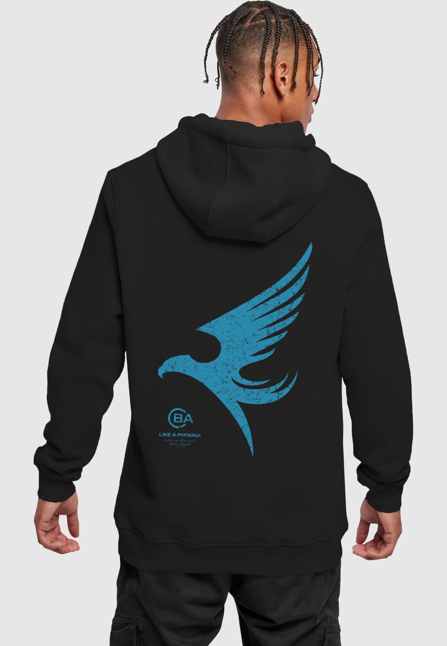 MisterTee Kapuzensweatshirt »MisterTee Born Again Hoody«, (1 tlg.)