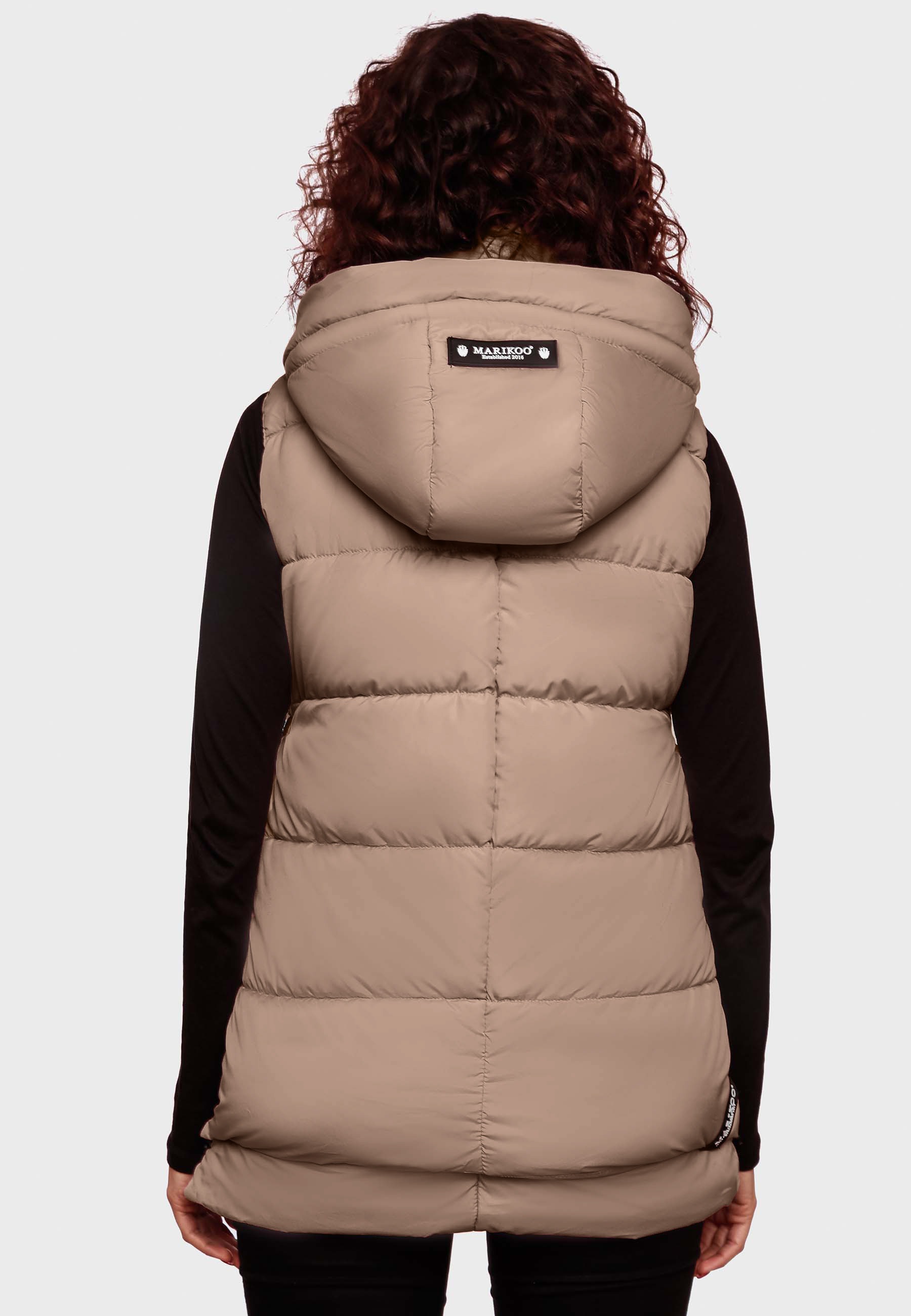 Marikoo Steppweste »Zarinaa«, mit vier seitlichen Taschen