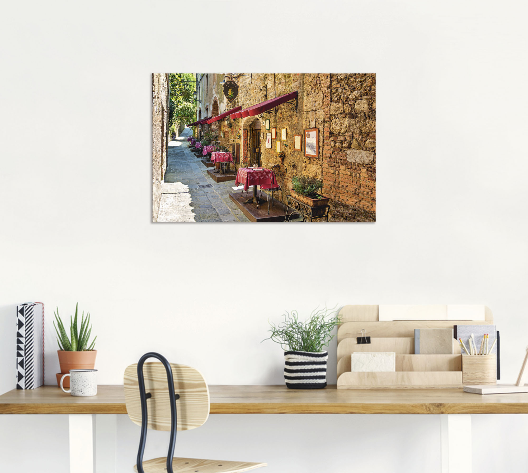 Thumbnail - Artland Wandbild "Toskana II", Europa, (1 St.), als Alubild, Outdoorbild, Leinwandbild, Poster, Wandaufkleber