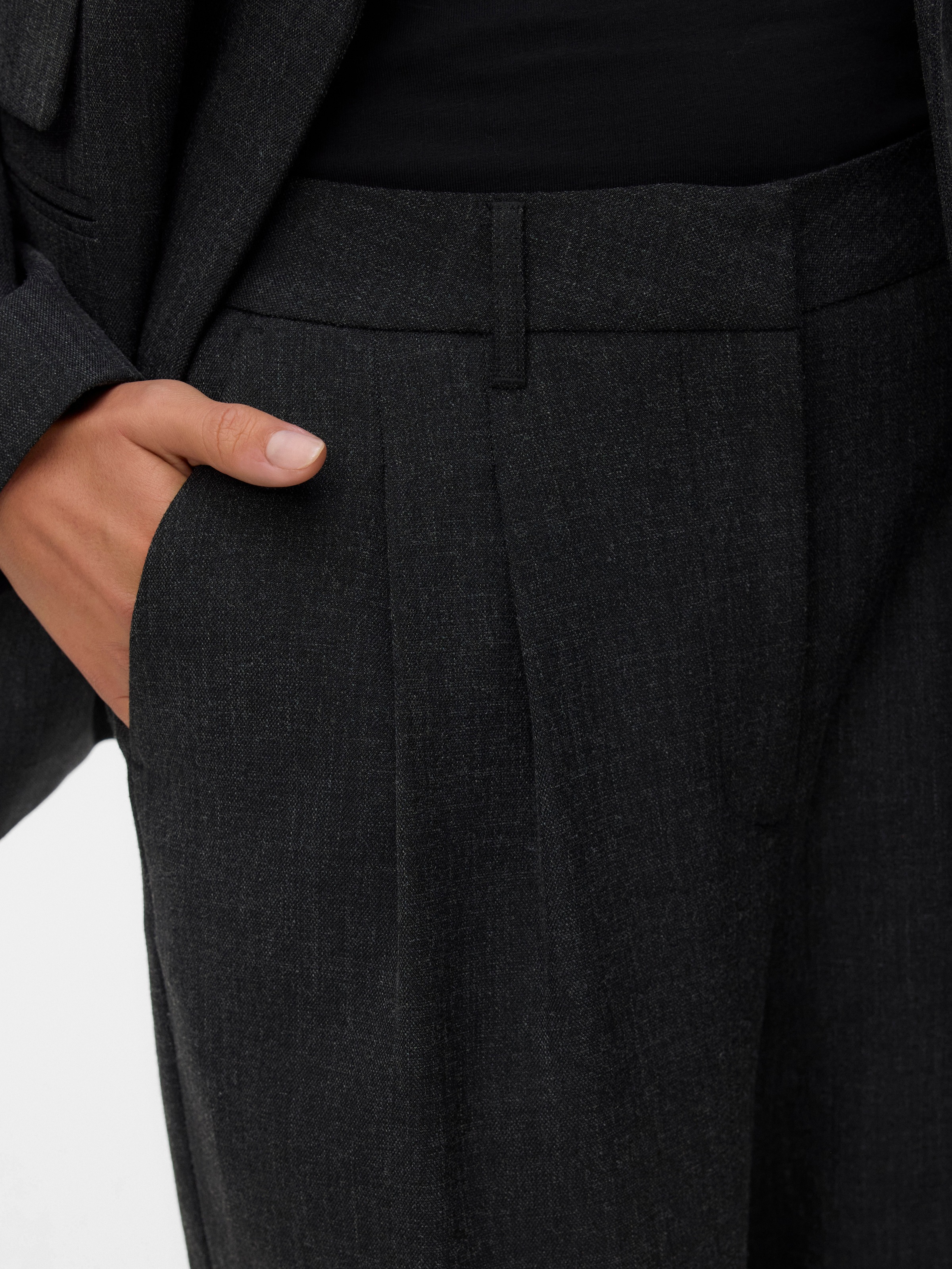 Thumbnail - Vero Moda Anzughose "VMBESTIE MW WIDE DAD PANT NOOS"