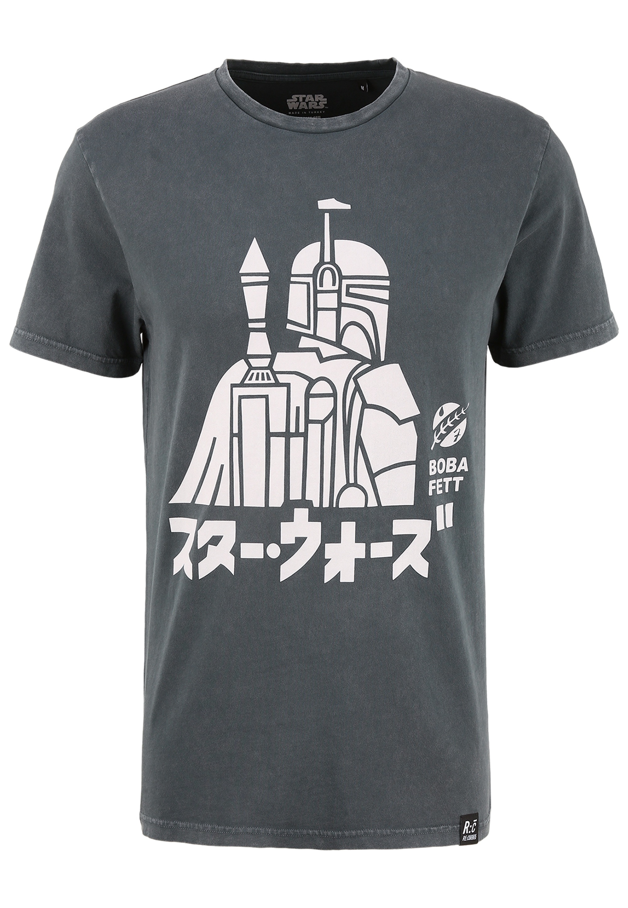 Recovered T-Shirt »Star Wars Boba Fett«, (1 tlg.), mit coolem Boba Fett-Print