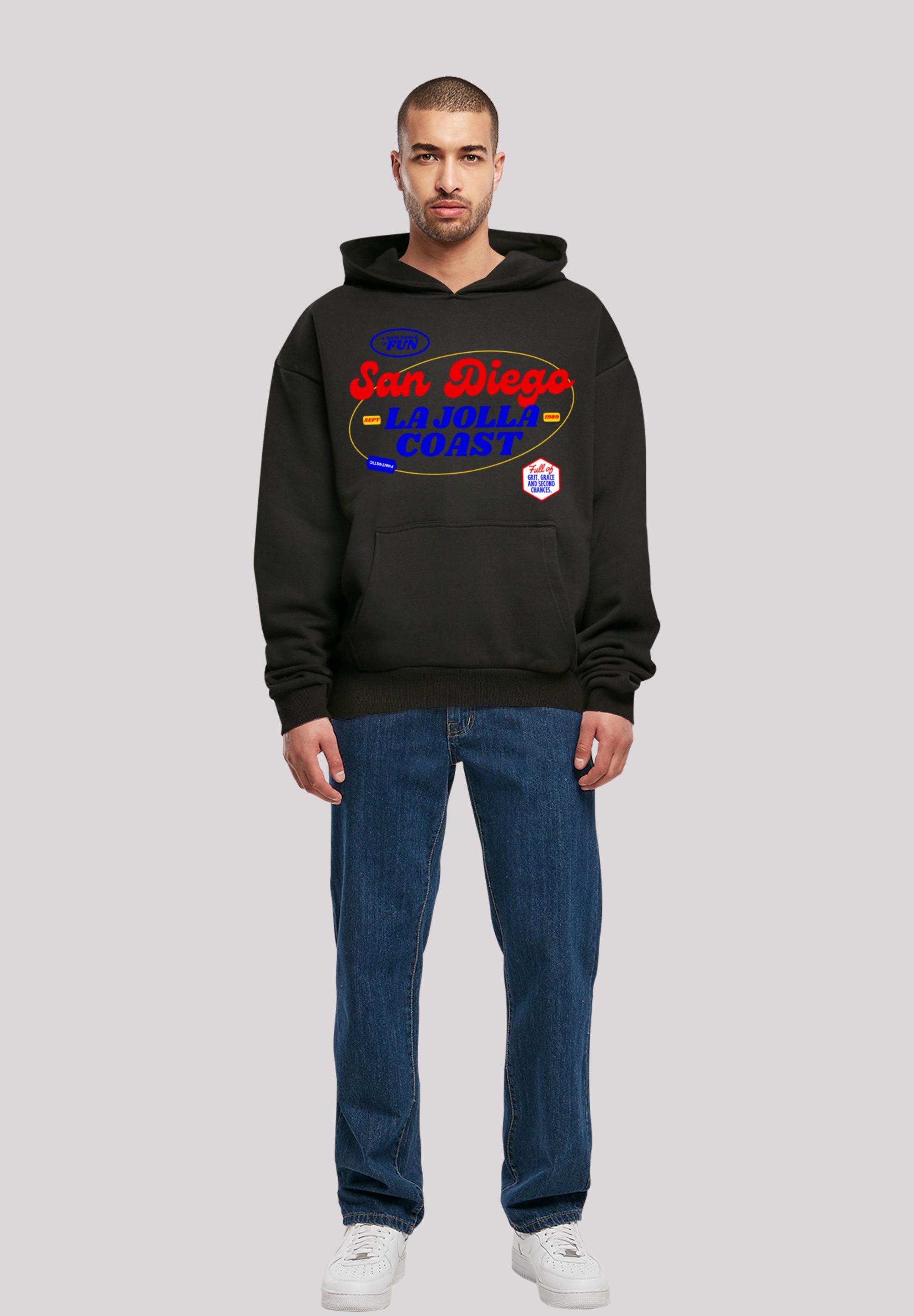 F4NT4STIC Kapuzenpullover »San Diego OVERSIZE HOODIE«, Print