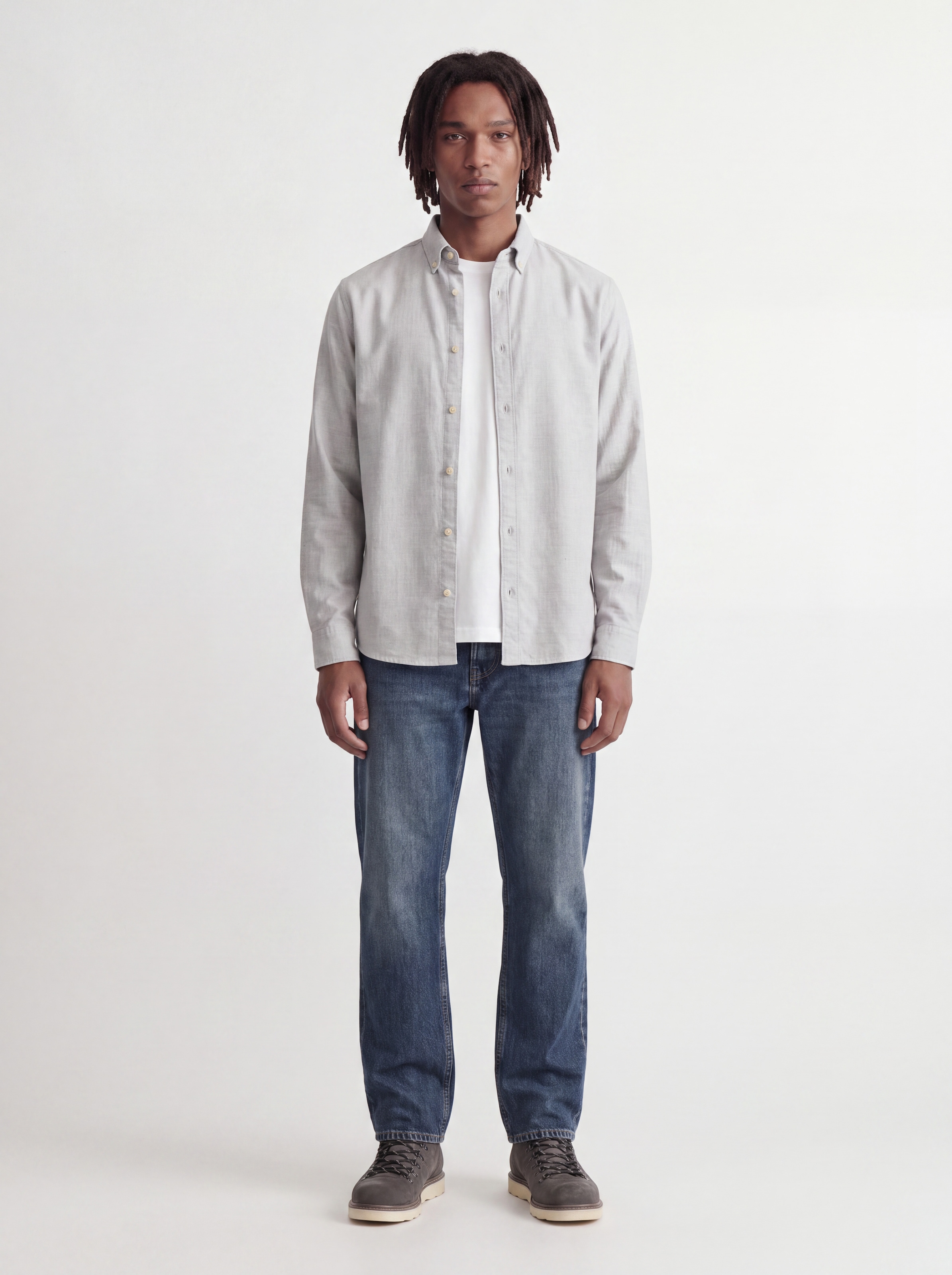 Jack & Jones Langarmhemd »JPRBLUHARVEY TWILL SOLID L/S SHIRT SN« Baumwolle, regular fit