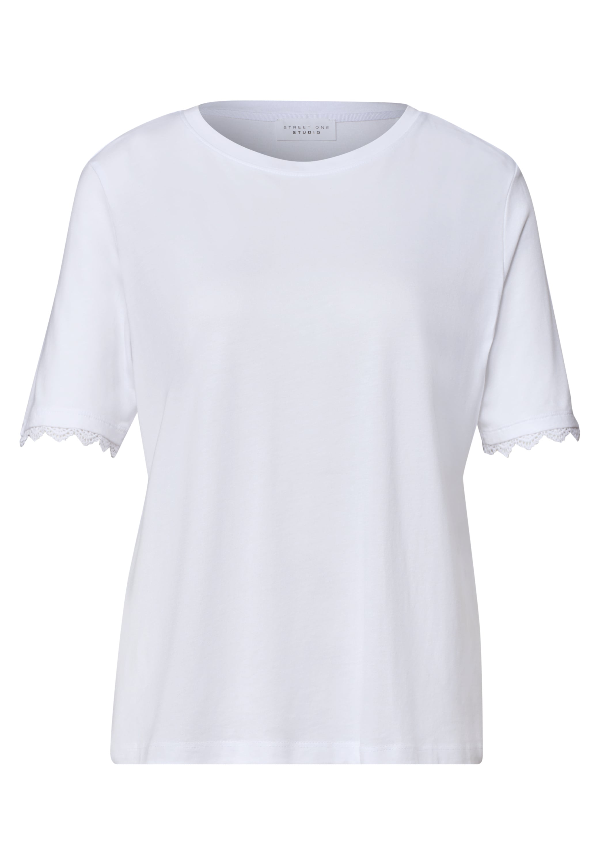 STREET ONE STUDIO T-Shirt aus softem Materialmix