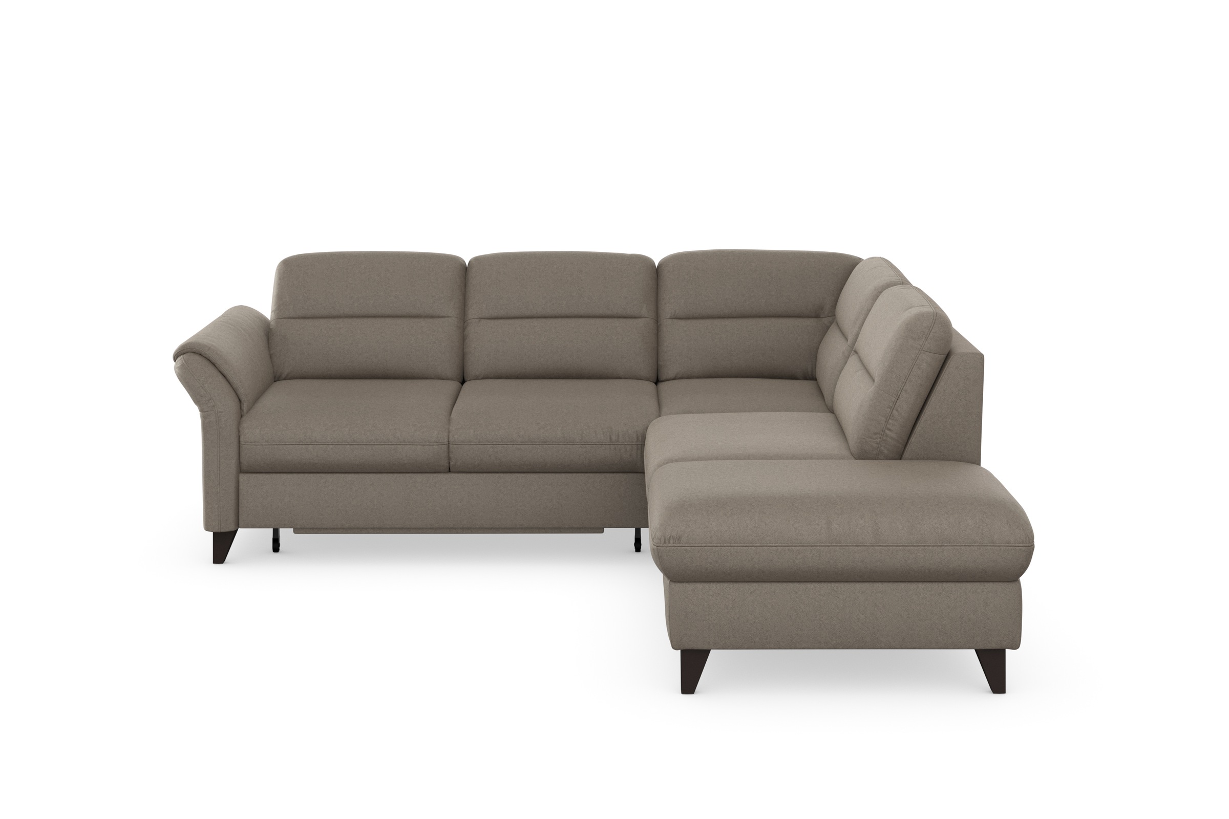 sit&more Ecksofa "Mellum L-Form", Federkern, wahlweise mit Bettfunktion, St günstig online kaufen