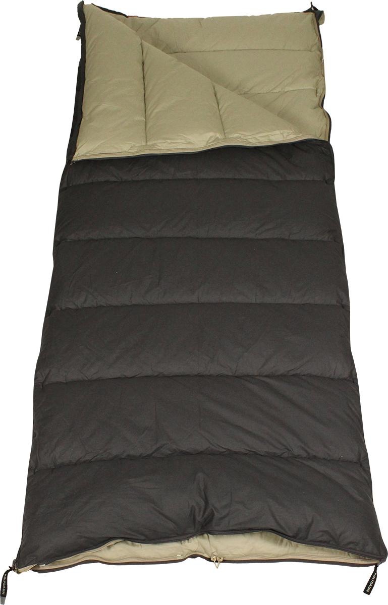 Polydaun Deckenschlafsack »Schlafsack Stern 85x210 cm Antraziet- 4-Jahreszeiten«, (1 tlg.)