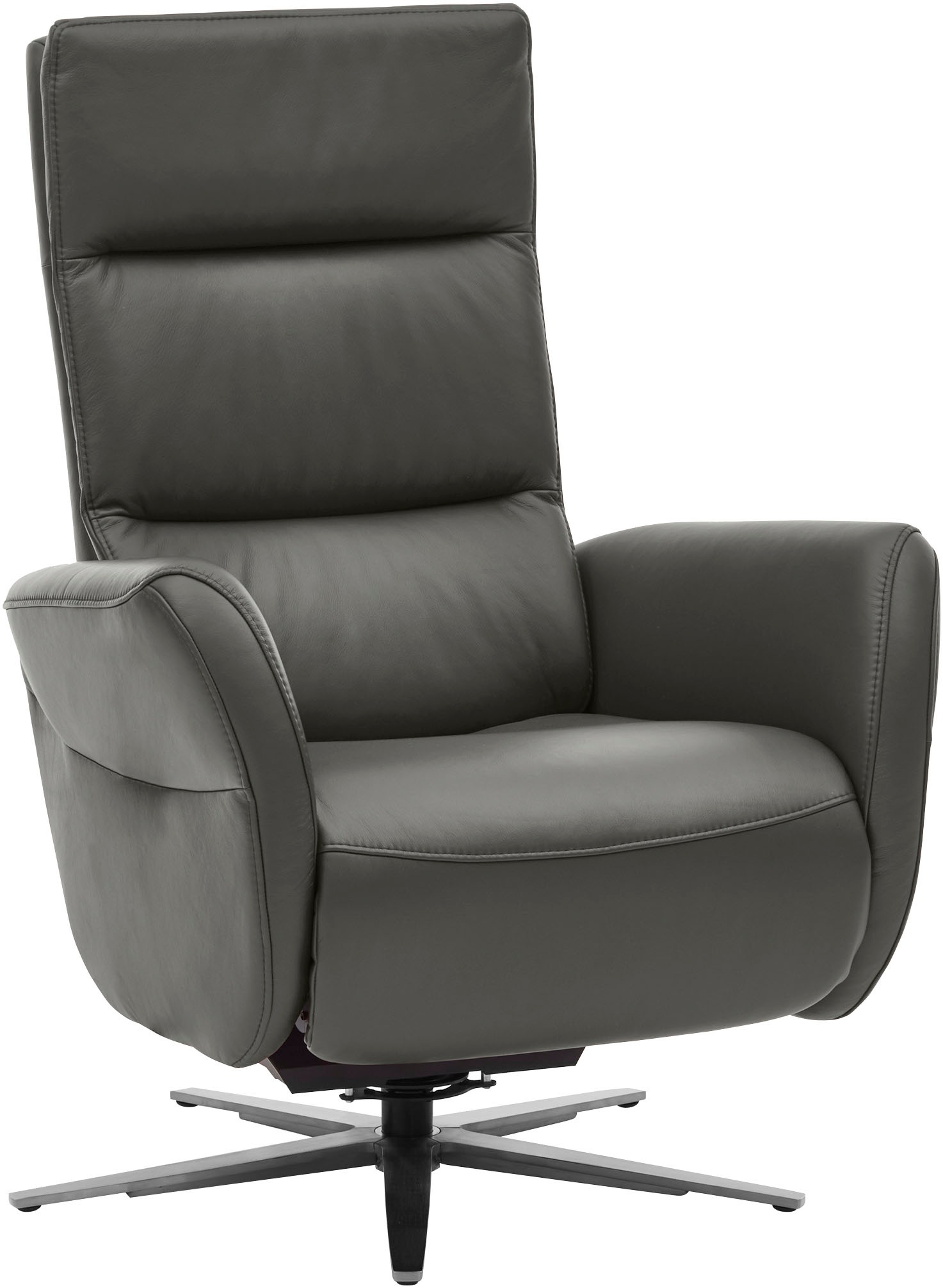 Die PlanBar Relaxsessel "PN-RS20038 mit Metallsternfuß inkl. Relaxfunktion und Kopfverstellung" 1 Stk. tlg. 360 drehbar, mit Gasdruckverstellung