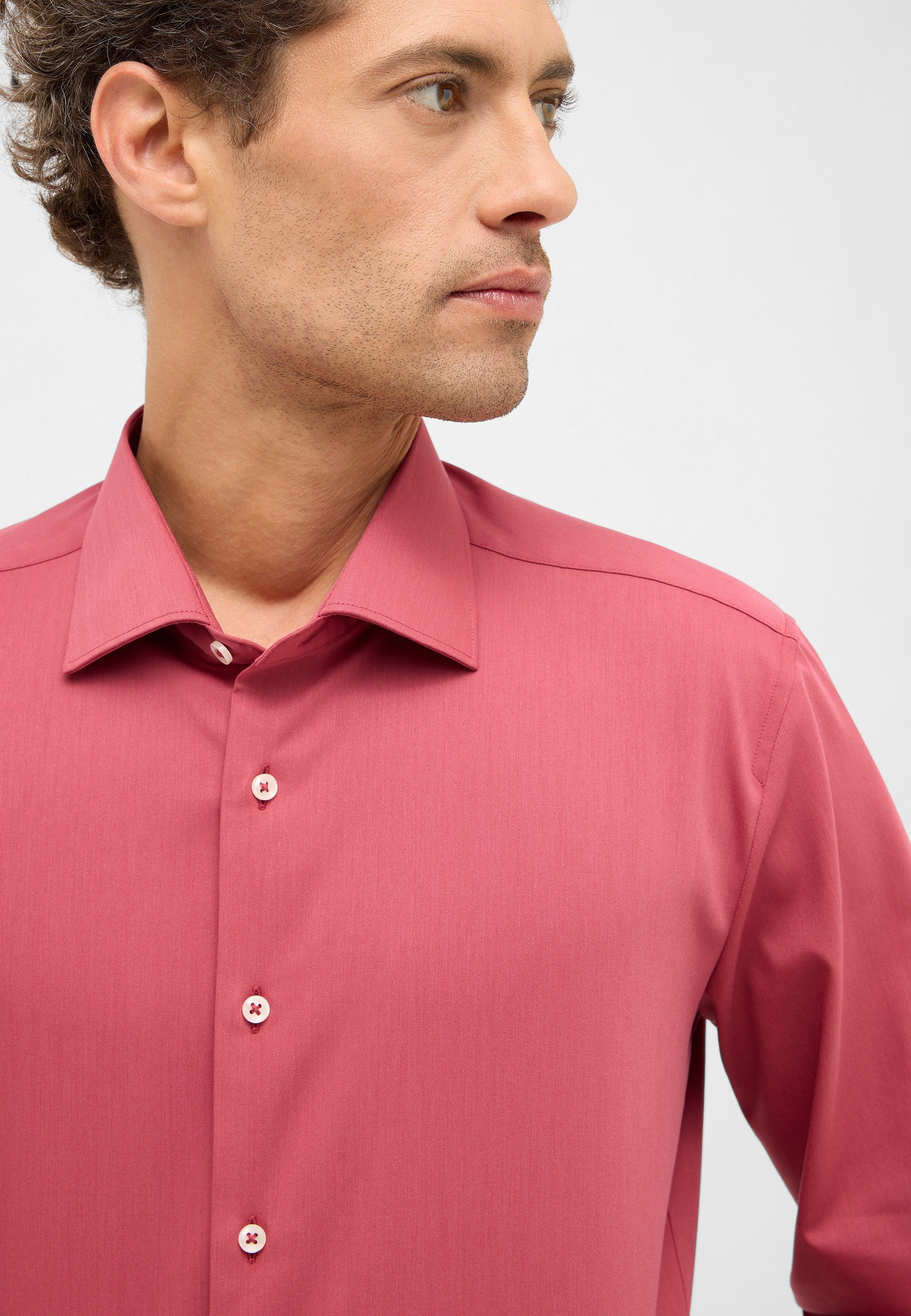 Thumbnail - Eterna Langarmhemd "SLIM FIT", NON IRON (bügelfrei)