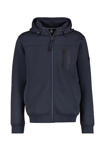 Sweatjacke »LERROS Lässige Sweatjacke mit Kapuze«