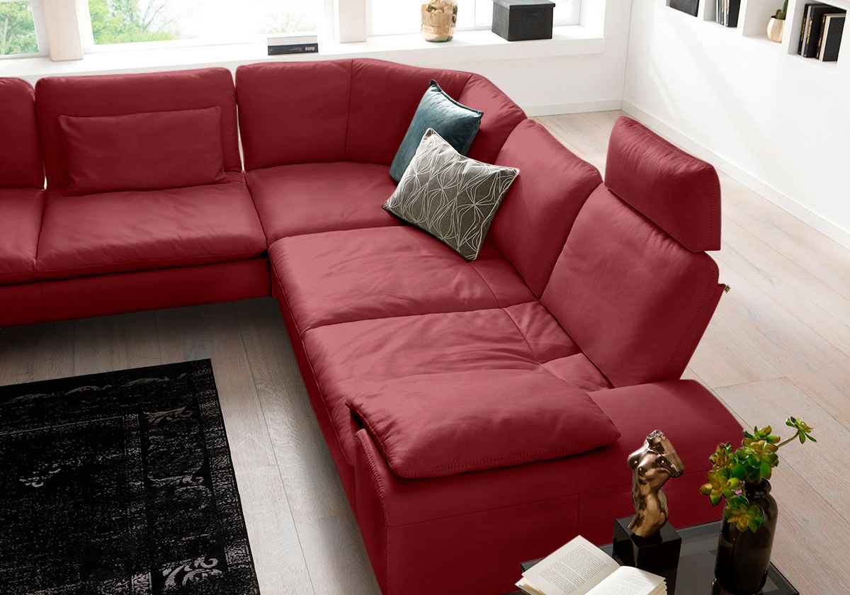 W.SCHILLIG Ecksofa "valentinoo, Designsofa, elegant und bequem, L-Form", (S günstig online kaufen