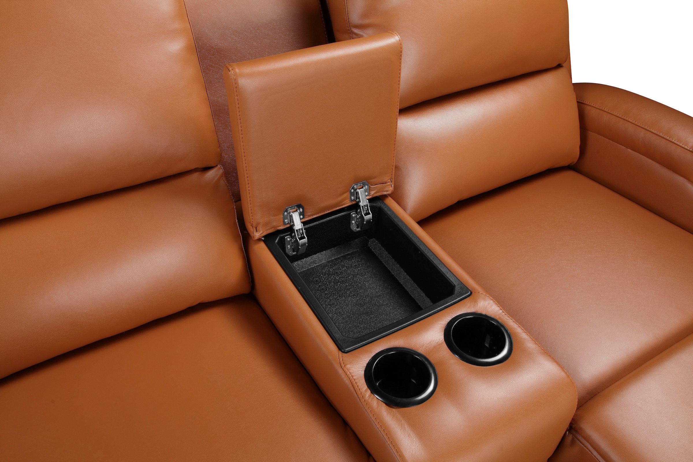 Home affaire Ecksofa »Napori Multimediasofa, 3er Kinosessel XXL, L-Form,«, Kinosofa mit Relaxfunktion, Getränkehalter, Staufach und Staukasten