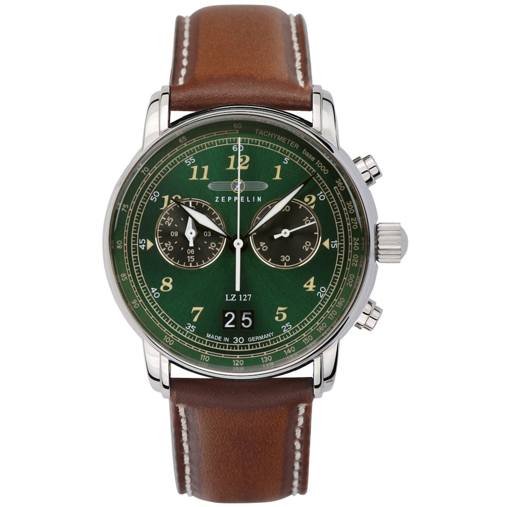 ZEPPELIN Chronograph »LZ 127, Big Date, 8684-4«