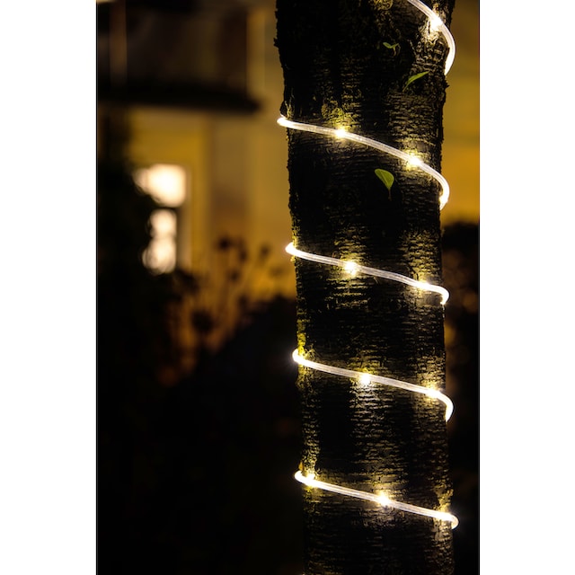 KONSTSMIDE LED-Lichterschlauch »Weihnachtsdeko aussen«, 65 St.-flammig, LED  Mini Lichterschlauch, 5 m, 65 warm weiße Dioden bestellen | BAUR