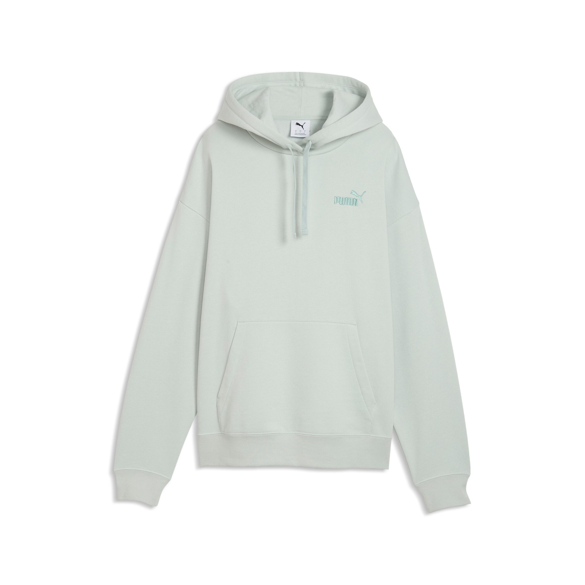PUMA Kapuzensweatshirt "ESS SMALL NO 1 LOGO COMFORT HOODIE FL S", mit Kapuze, Comfort Fit, normale Länge