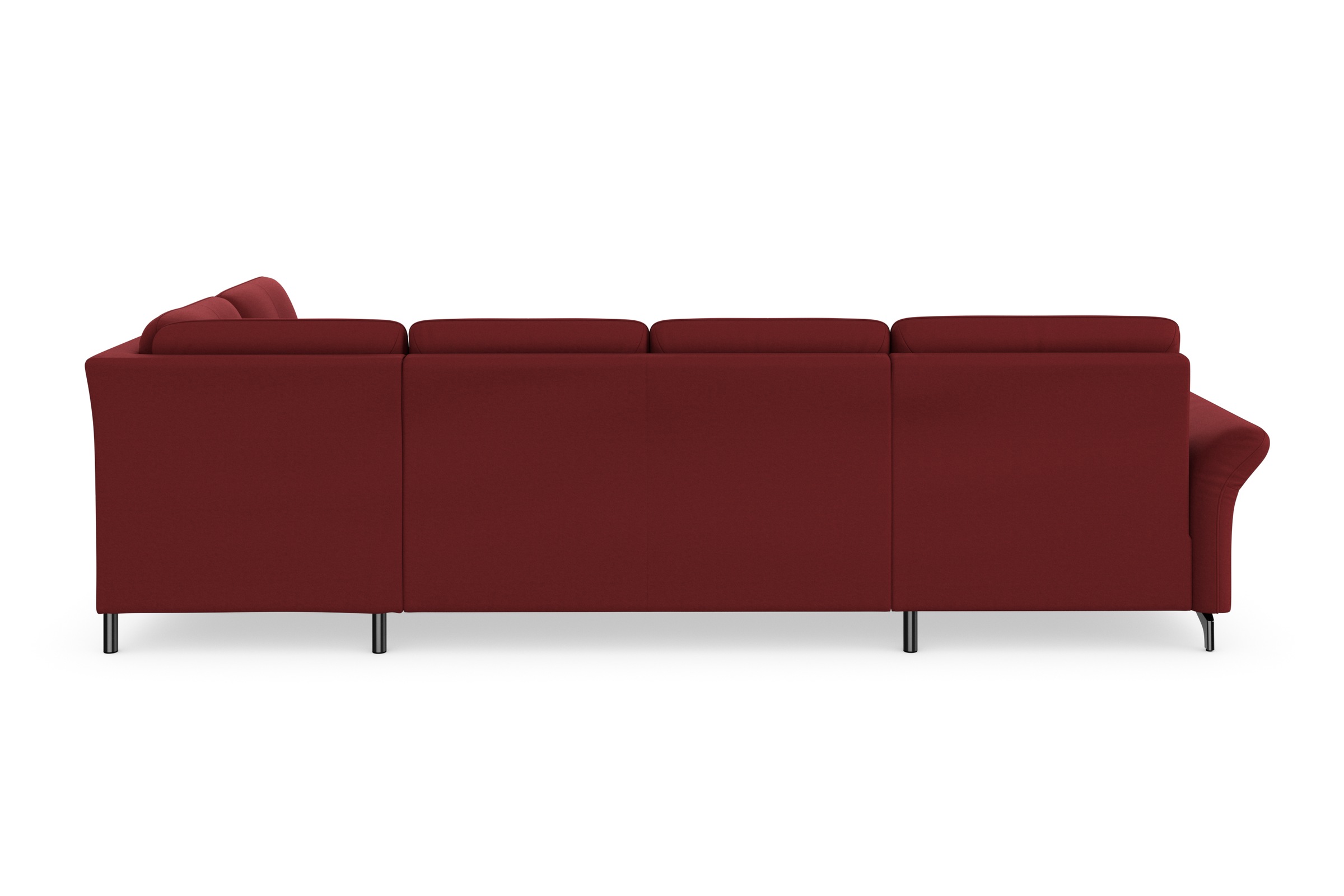 Home Affaire Calando U-Shape Sectional Sofa Bordeaux 5