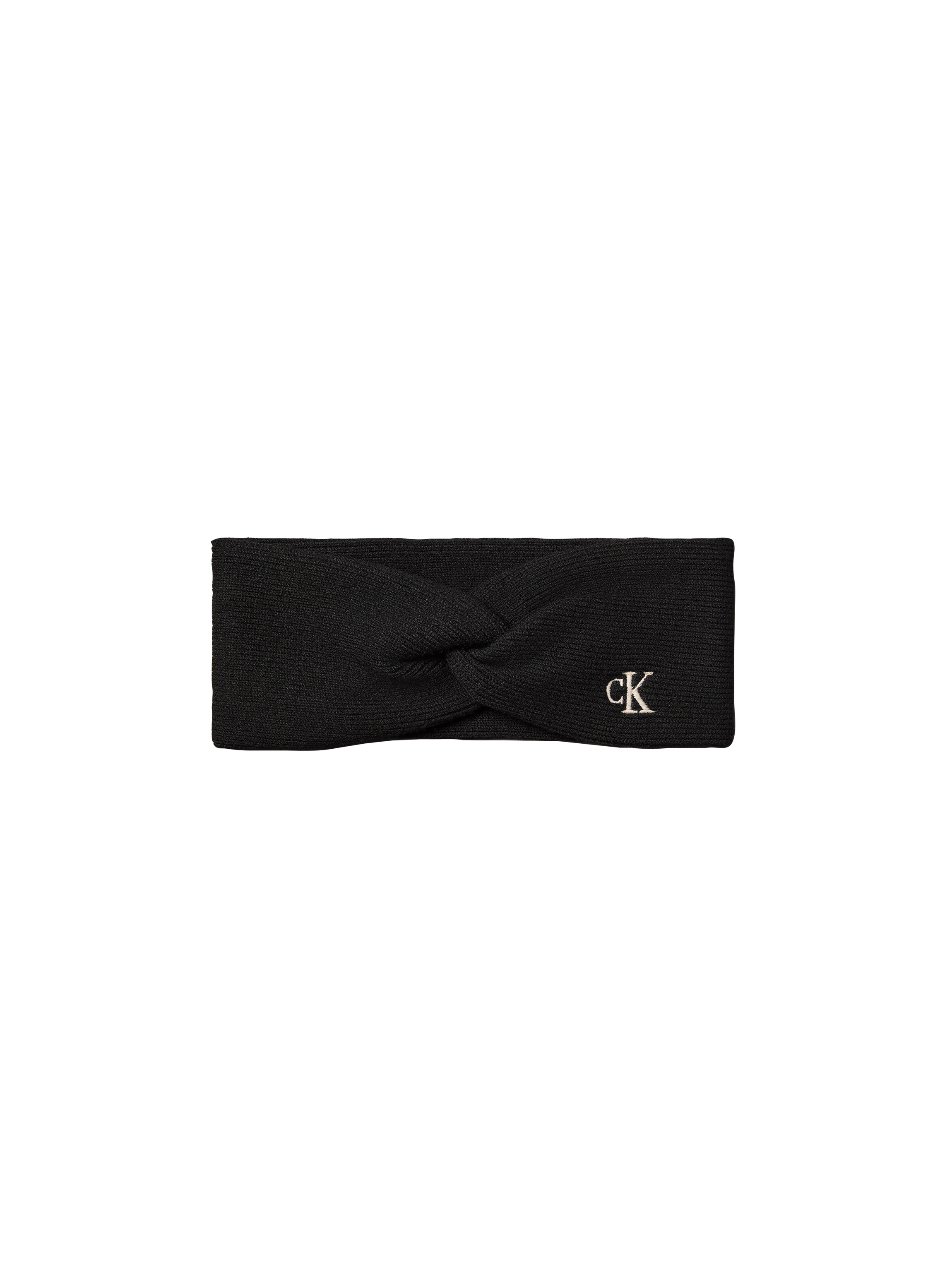 Calvin Klein Stirnband »CK FINE RIB TWIST HEADBAND« aus weichem Strick