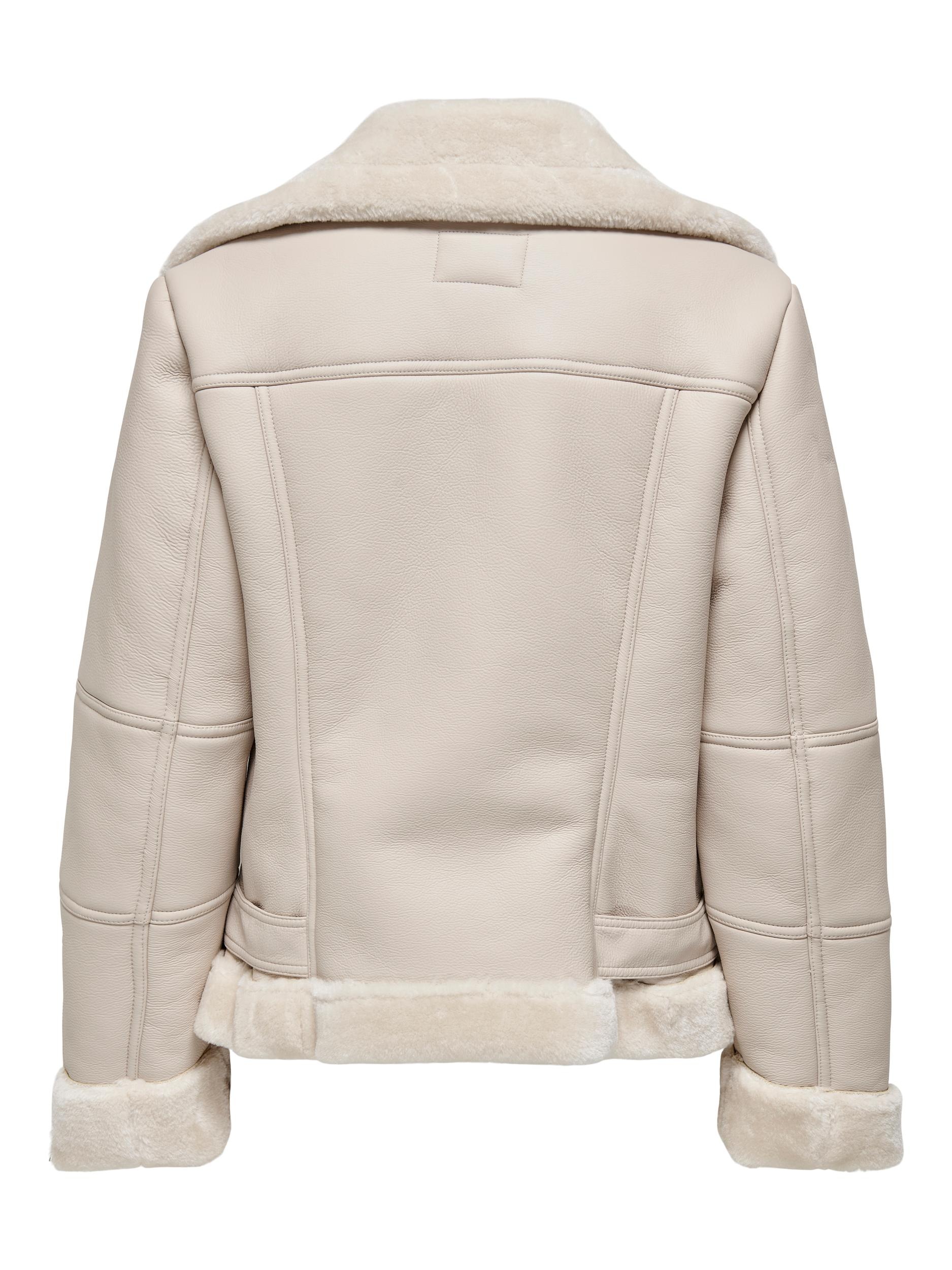 Thumbnail - ONLY Lederimitatjacke "ONLAGNETE FAUX LEATHER BIKER JKT OTW" im Biker-Style