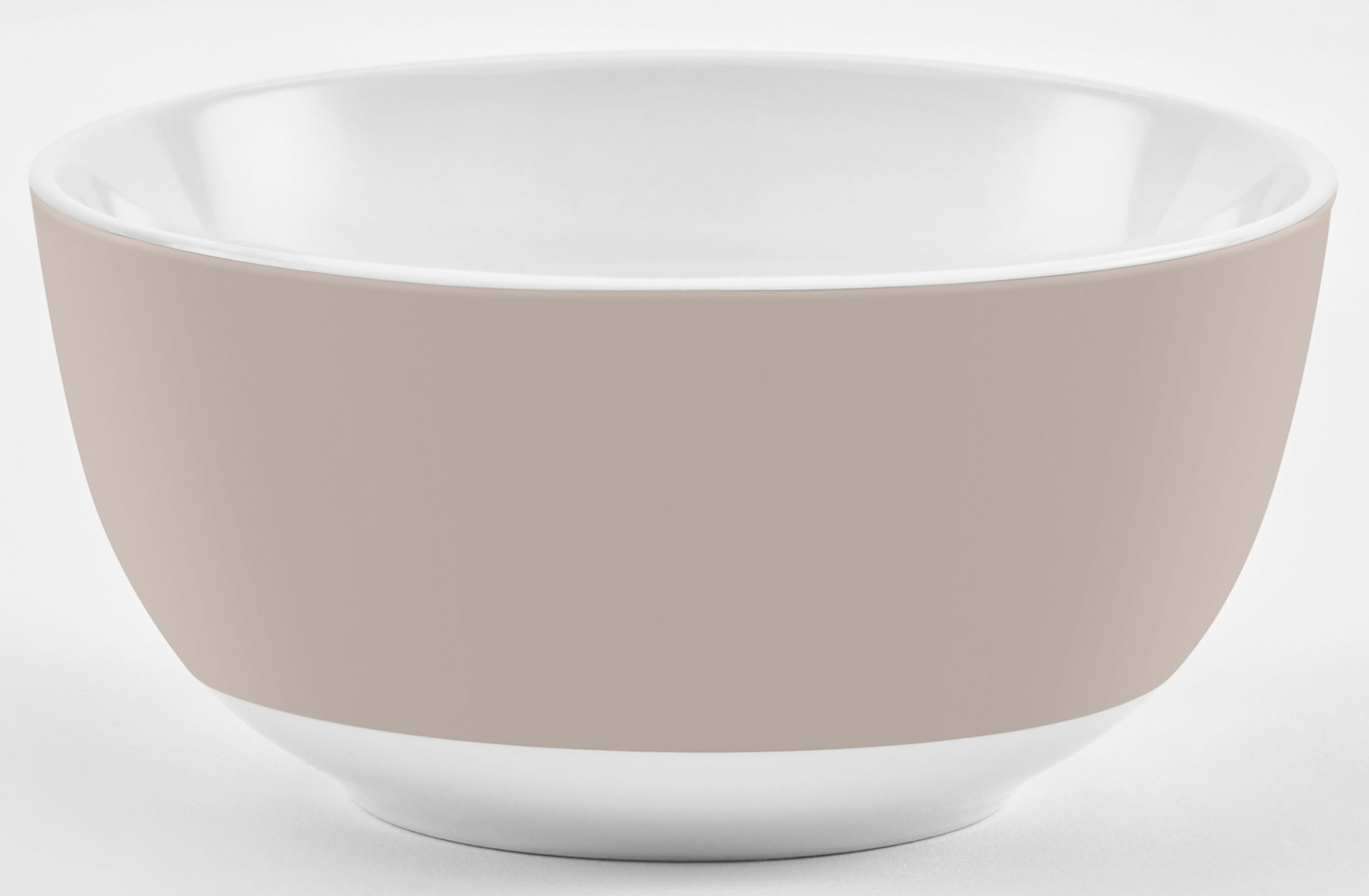 VAN WELL Müslischale "Vario", Ø 14cm, grau, Schüsseln, spülmaschinen- und mikrowellengeeignet, Ø 14 cm