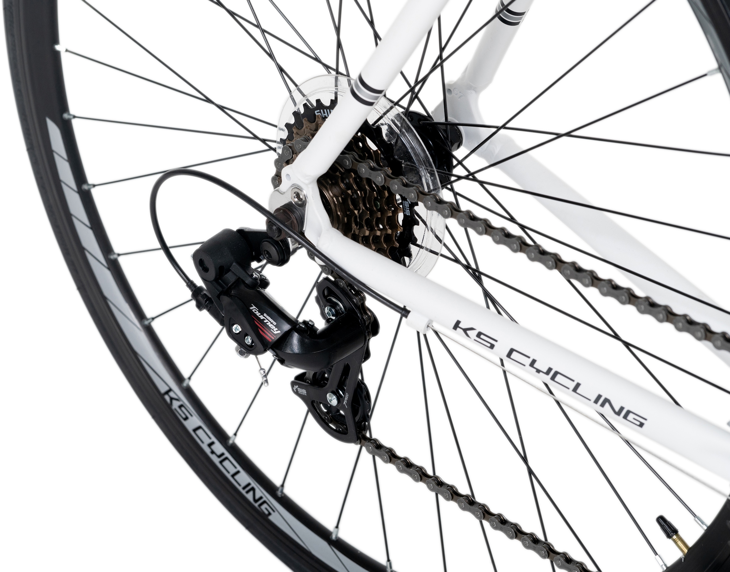 KS Cycling Rennrad »Imperious«, 14 Gang, Shimano, Tourney Schaltwerk, Kettenschaltung, für Herren, Kettenschaltung