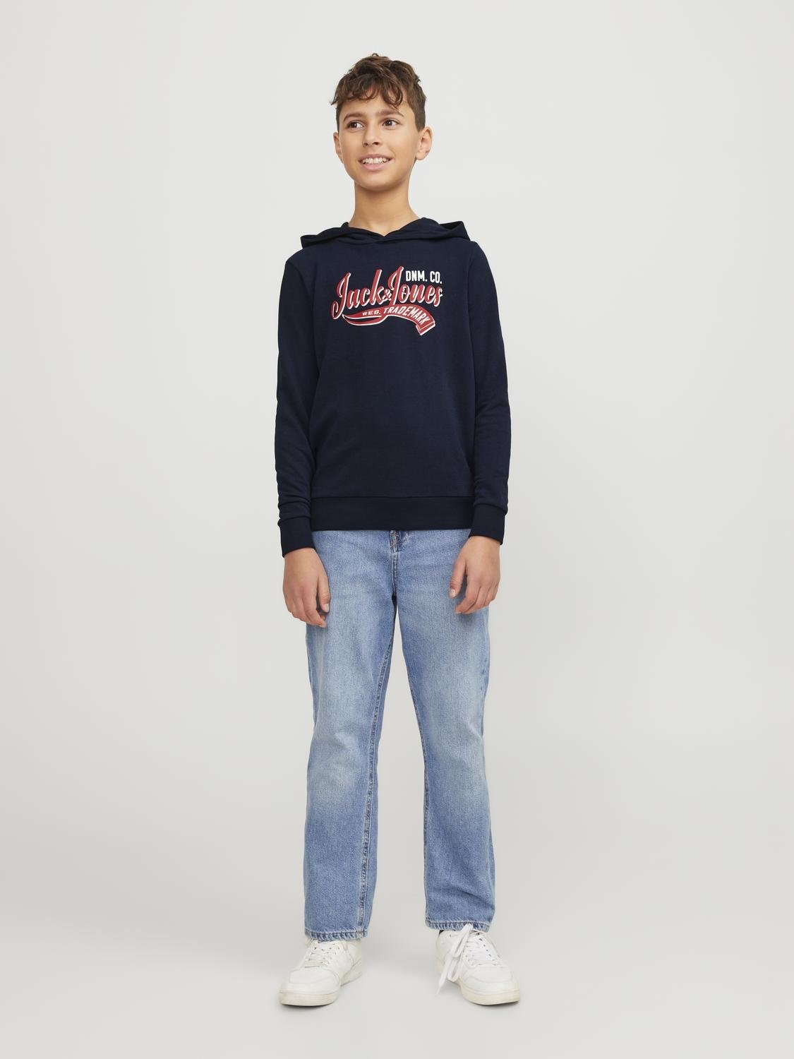 Jack & Jones Junior Hoodie »JJELOGO SWEAT HOOD 2 COL 24 SN JNR«