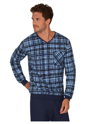 Trigema V-Shirt, mit Karo-Muster kaufen