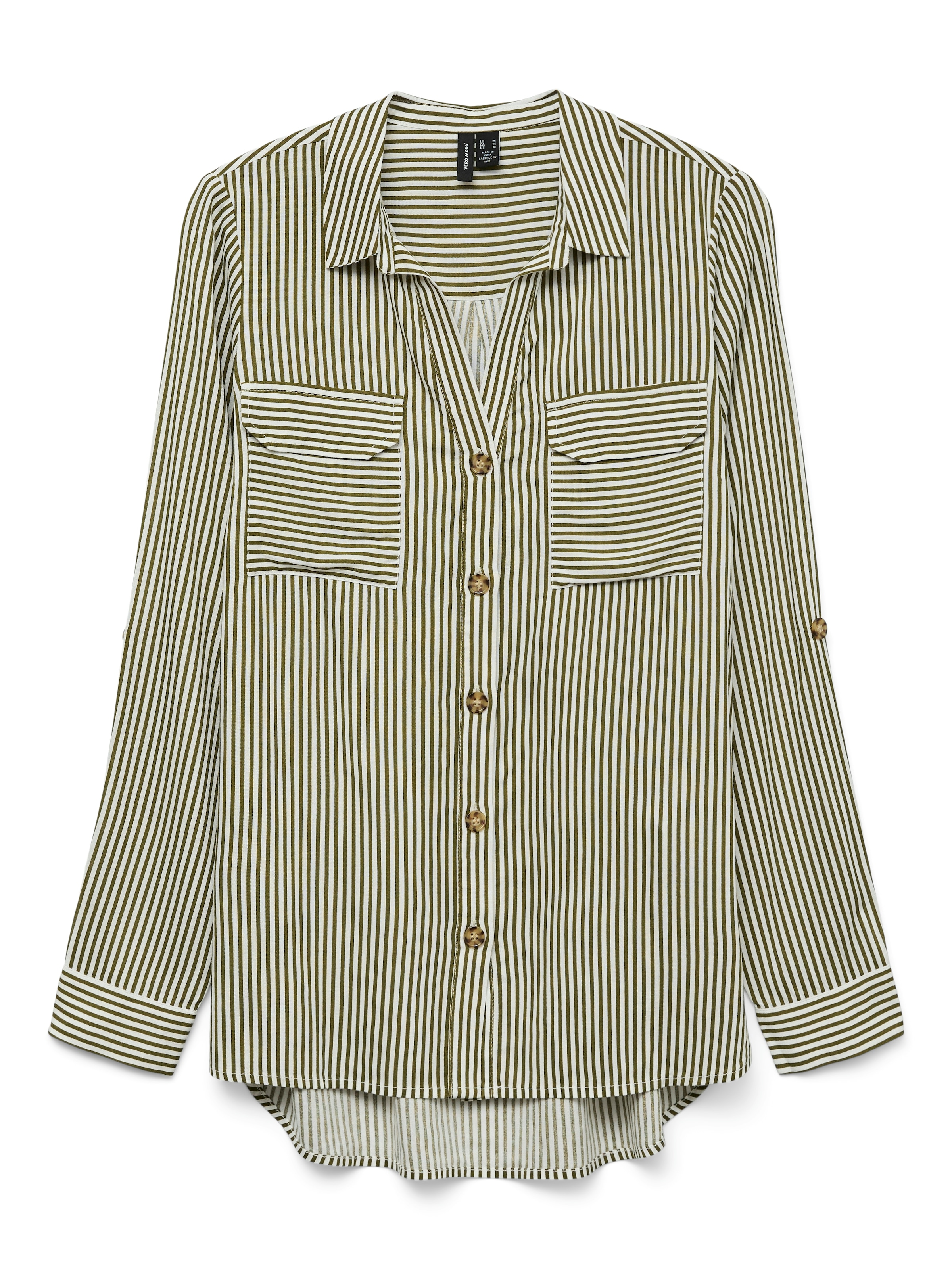 Vero Moda Hemdbluse "VMBUMPY L/S SHIRT NEW WVN GA NOOS" günstig online kaufen