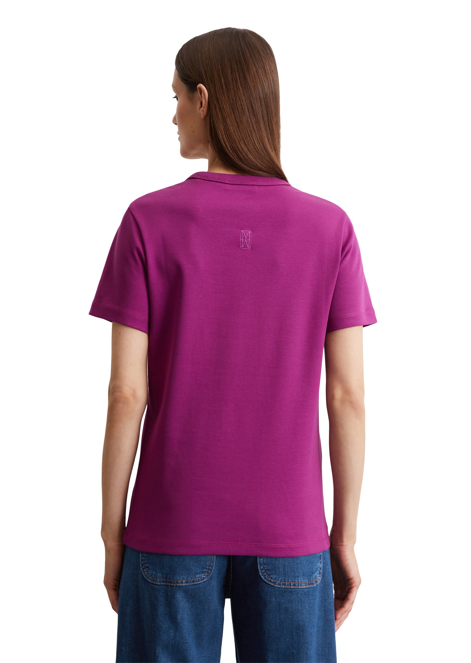 Marc O'Polo T-Shirt »aus Interlock-Jersey«