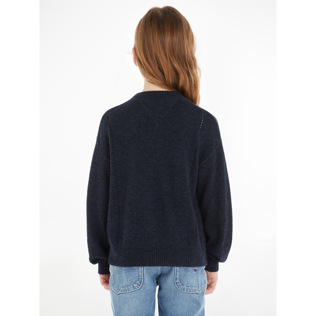 Tommy Hilfiger Rundhalspullover »ESSENTIAL SOFT WOOL CNK SWEATER«