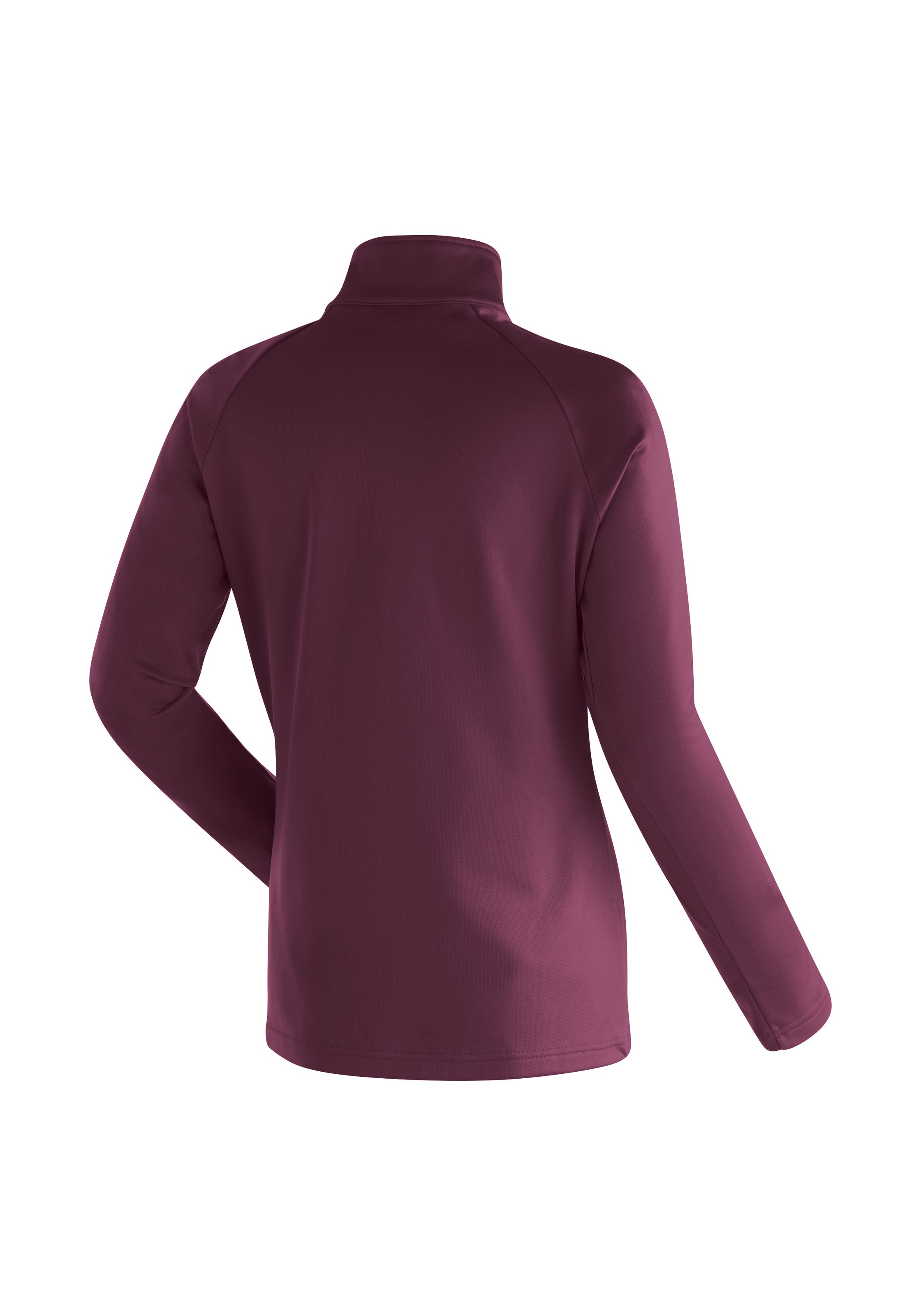 Thumbnail - Maier Sports Fleecepullover "Eva", Damen Fleece, funktioneller Midlayer, Half-Zip, Regular Fit