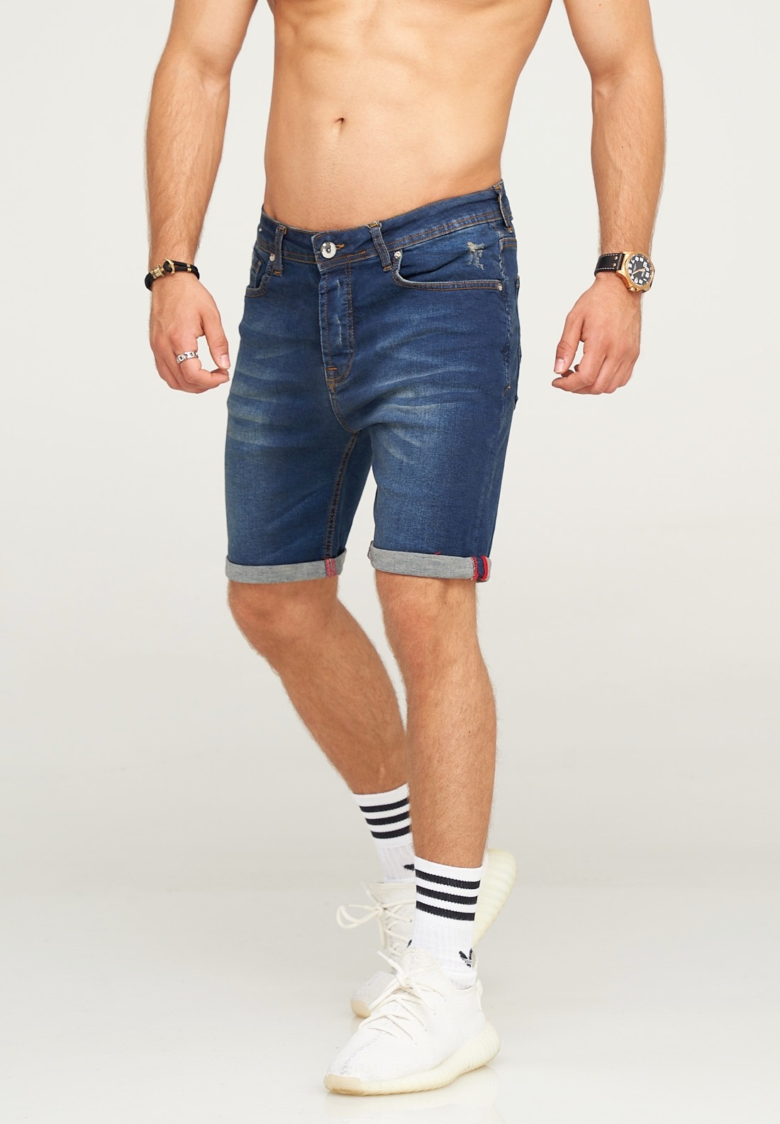 behype Shorts "MALAY", im klassischen 5-Pocket-Stil günstig online kaufen