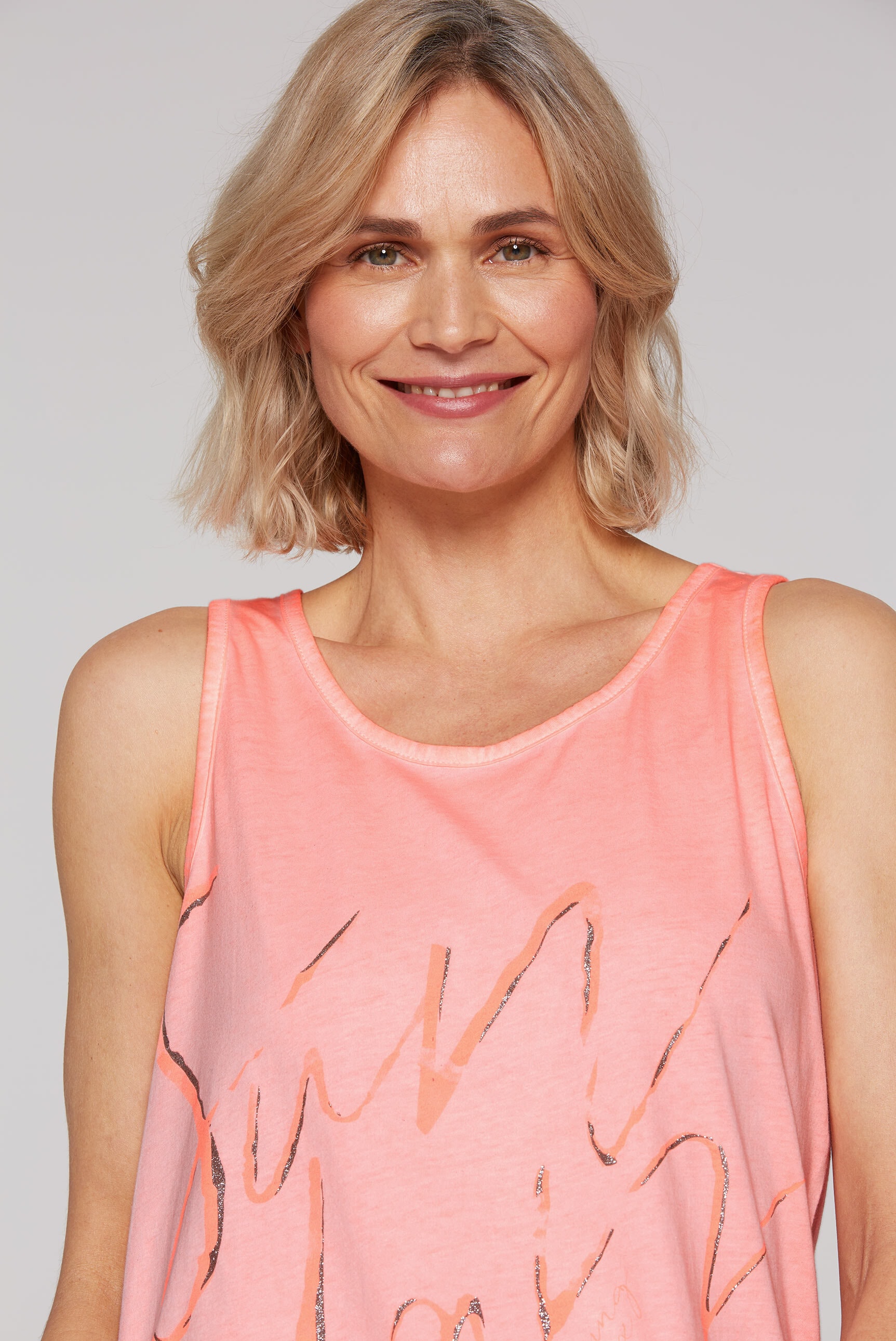 SOCCX Tanktop, aus Baumwolle