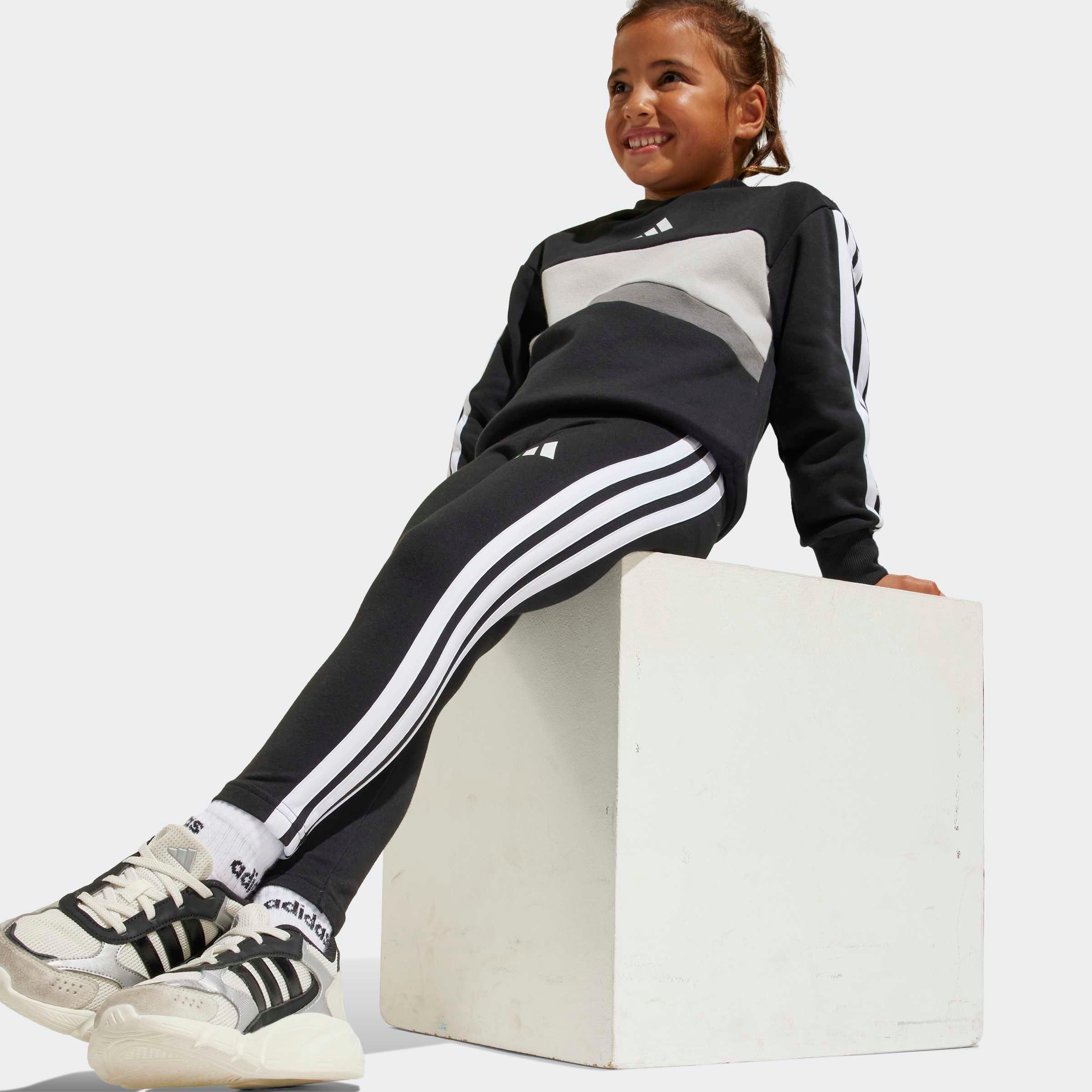 adidas Sportswear Trainingsanzug »LG 3S TIB FL ST«, (2 tlg.)