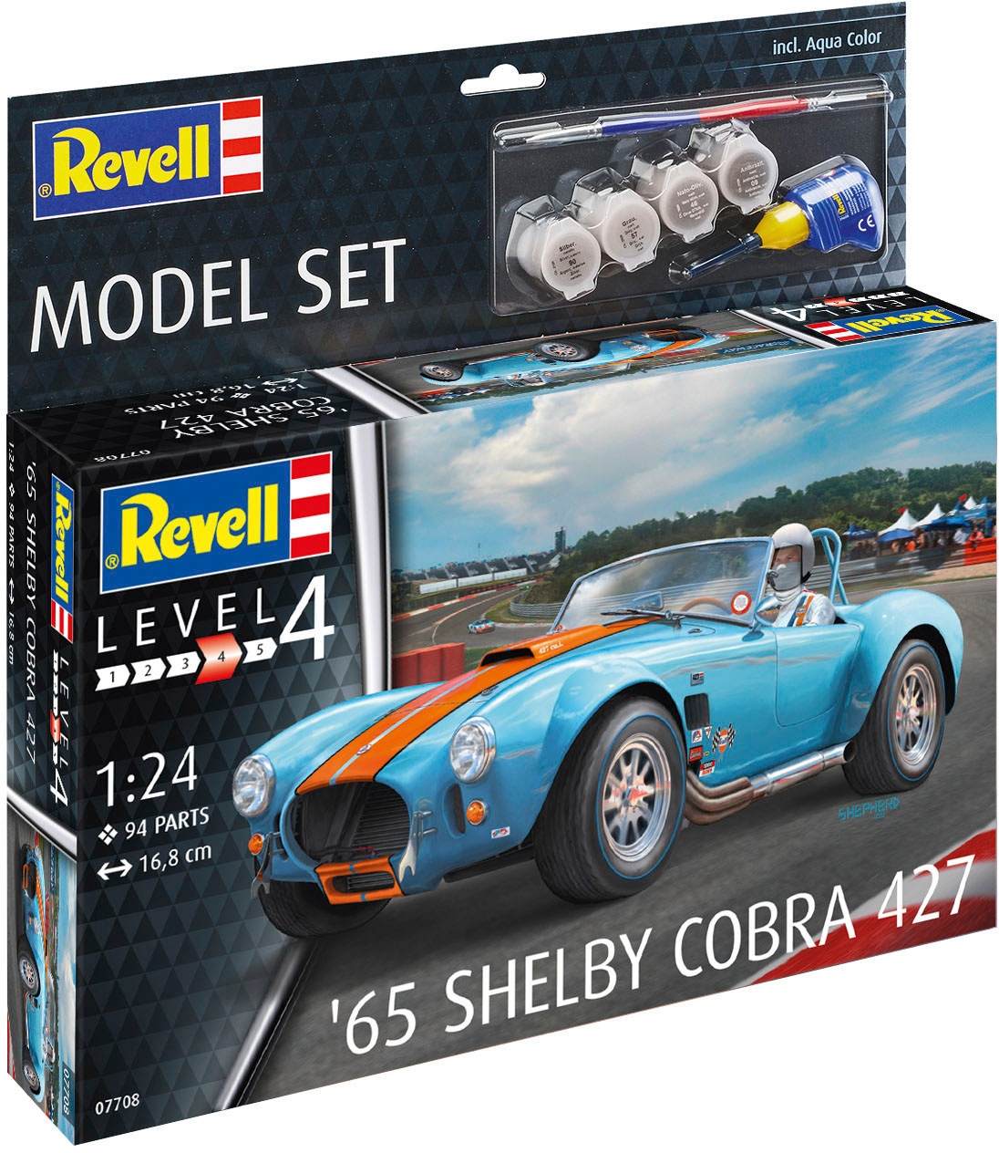 Revell® Modellbausatz »65 Shelby Cobra 427«, 1:24