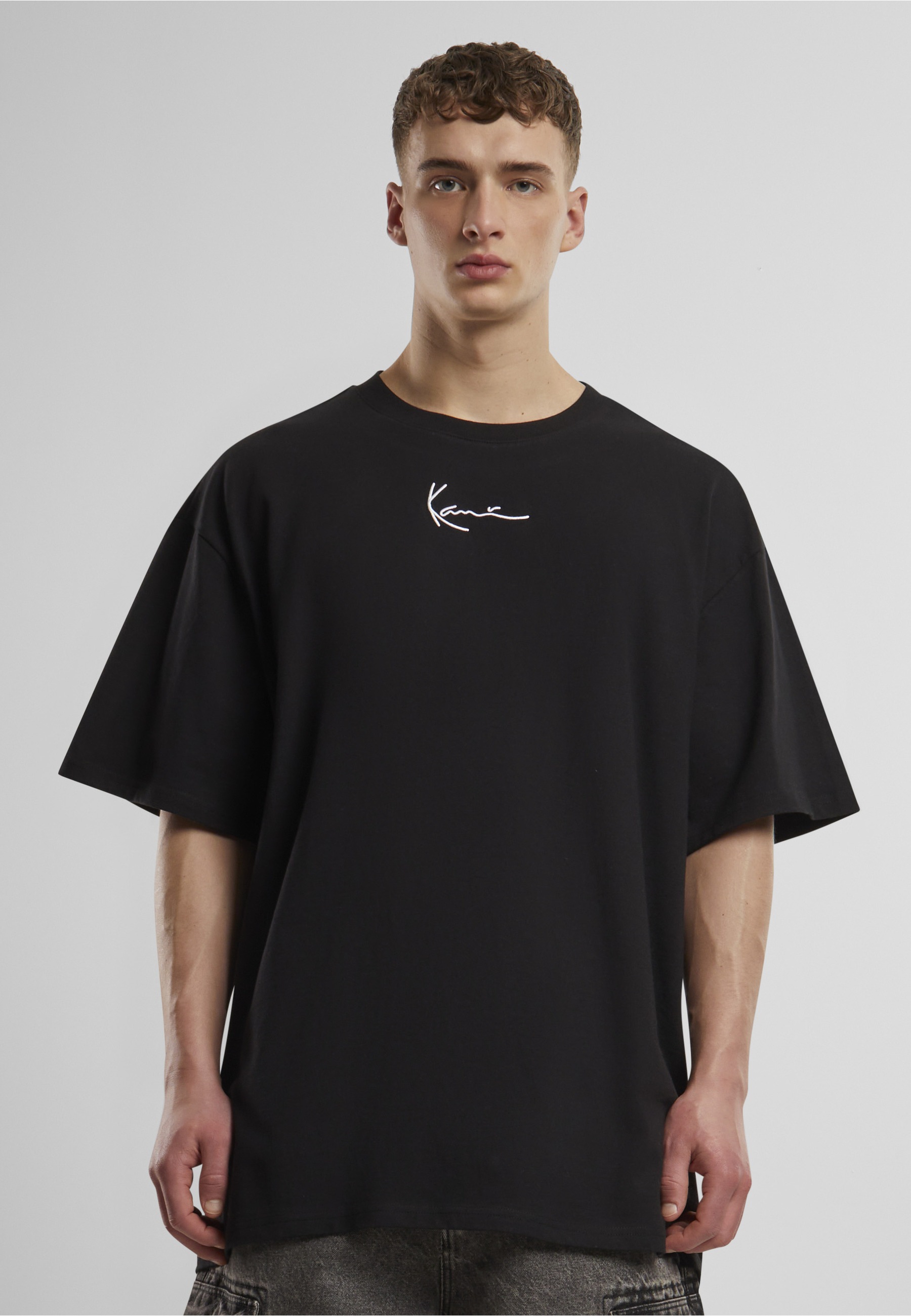Karl Kani T-Shirt »Karl Kani Herren KK Small Signature Tee black Plus Size« 1 Stk.