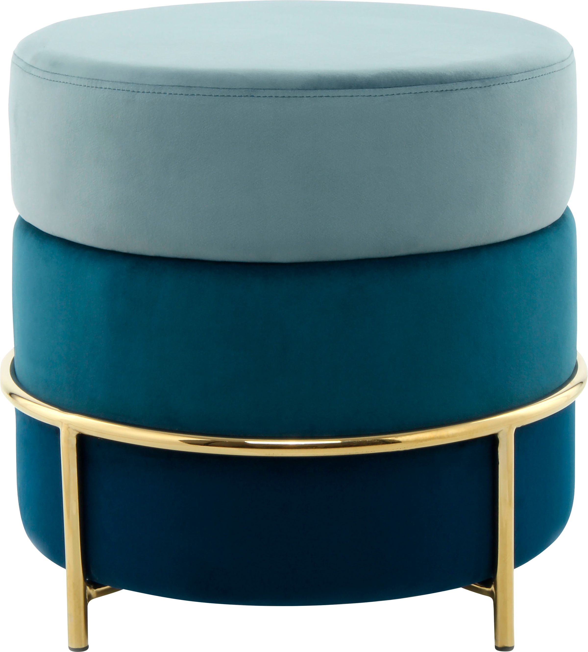 Kayoom Sitzhocker "Hocker Matilda 125, Komfortable runde Form, Gemütlicher günstig online kaufen