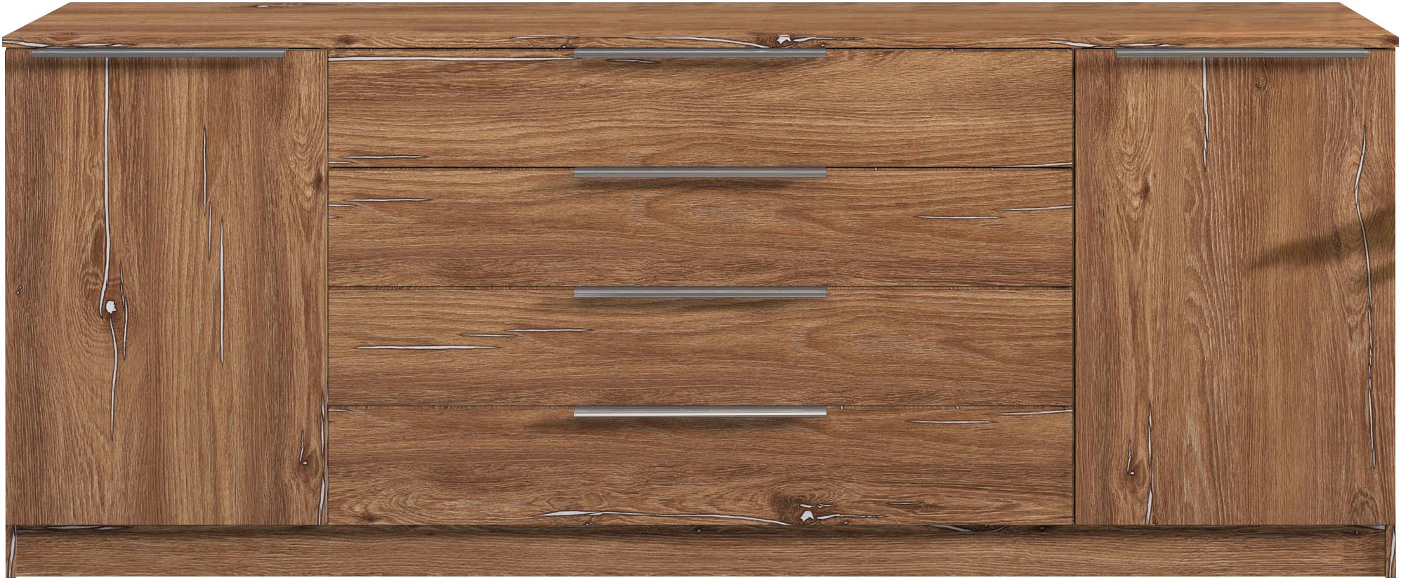 Thumbnail - borchardt Möbel Kommode "Oliva, Kommode mit Metallgriffen" Breite 200 cm, mit 4 Schubkästen