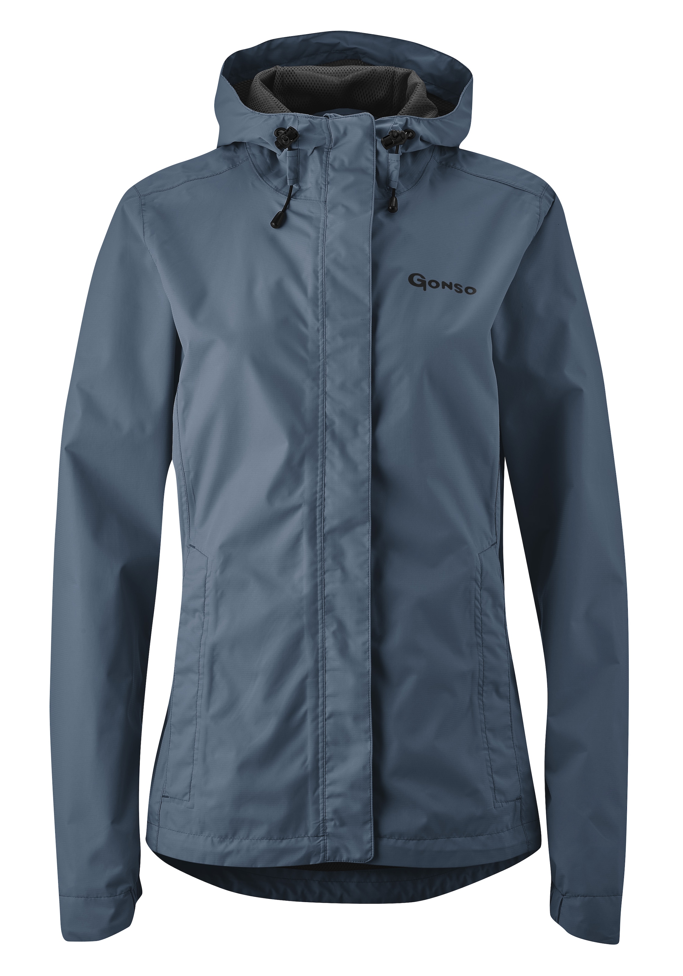 Gonso Fahrradjacke "Sura Light", Damen Regenjacke wind- und wasserdicht, Radjacke mit Kapuze